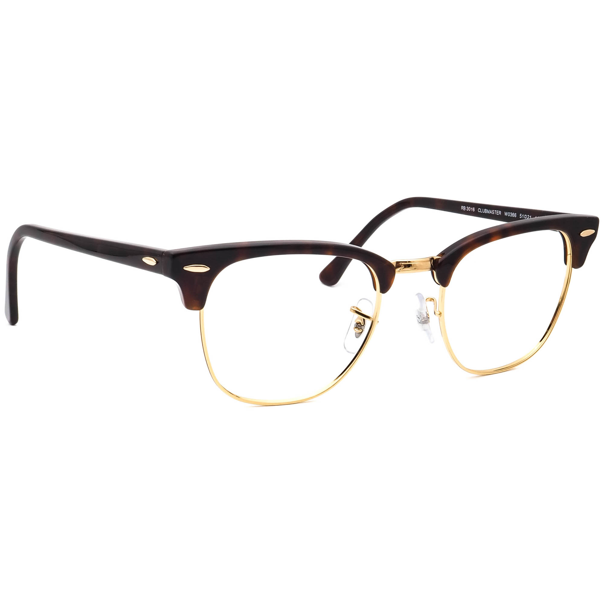 Ray-Ban Sunglasses Frame Only RB 3016 Clubmaster W0366  display picture 2