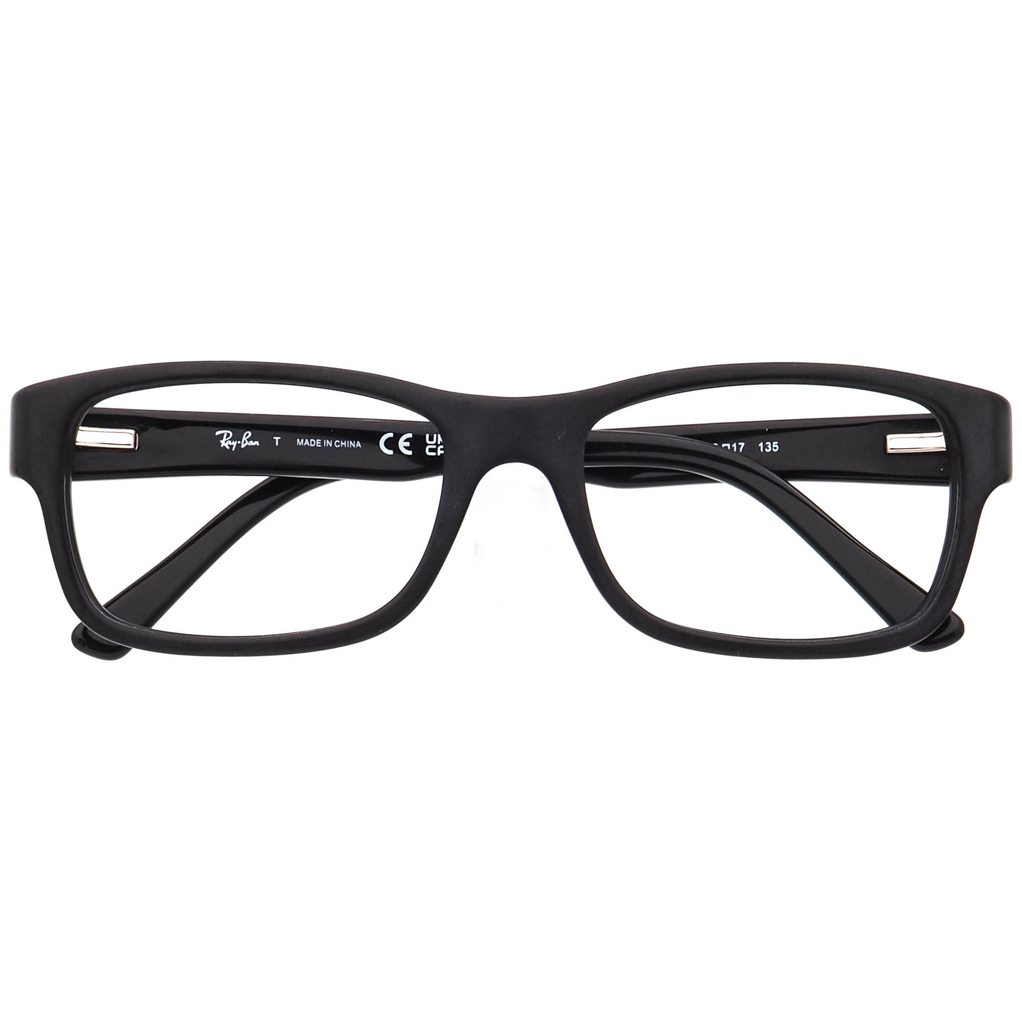 Ray-Ban Eyeglasses RB 5268 5119 Black Square Frame 52[]17  display picture 3