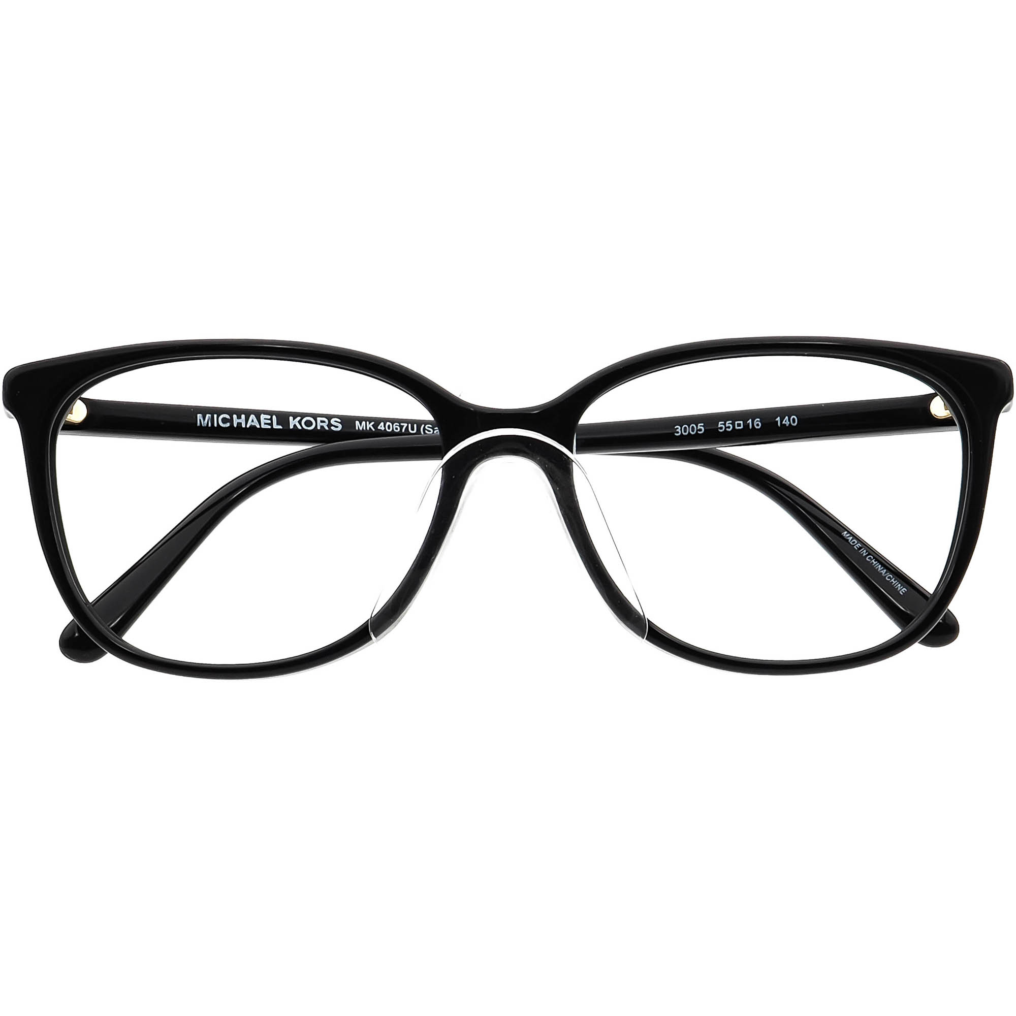 Michael Kors Eyeglasses MK4067U (Santa Clara) 3005 Glossy Michael Kors Eyeglasses MK4067U (Santa Clara) 3005 Glossy