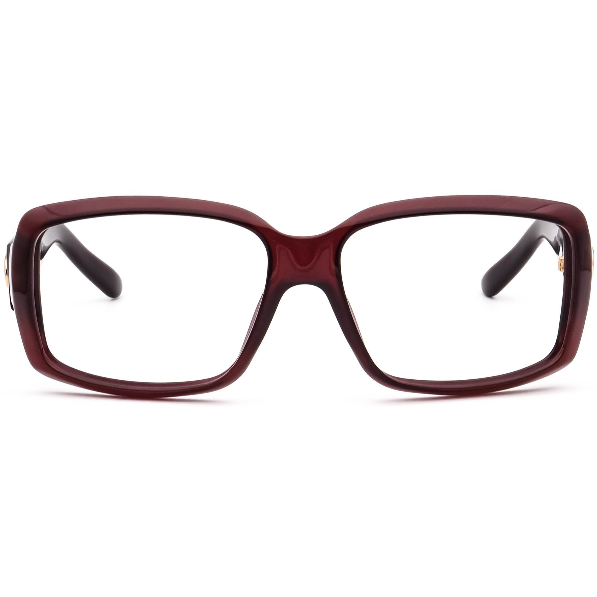 Gucci Sunglasses Frame Only GG 3506/S WO1J6 Bordeaux Opal Square