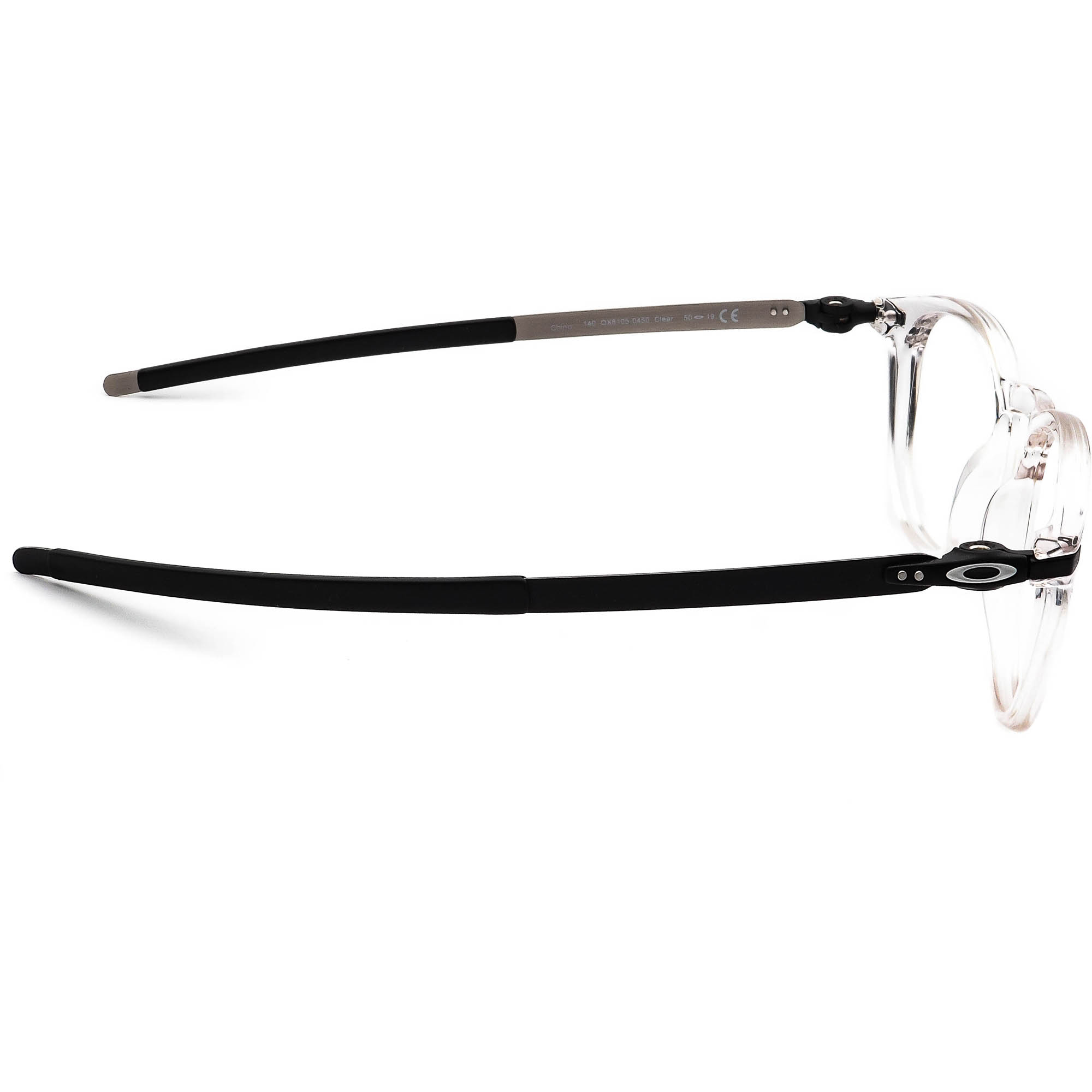 Oakley Men's Eyeglasses OX8105-0450 Pitchman R Clear/Black Oakley Men's Eyeglasses OX8105-0450 Pitchman R Clear/Black