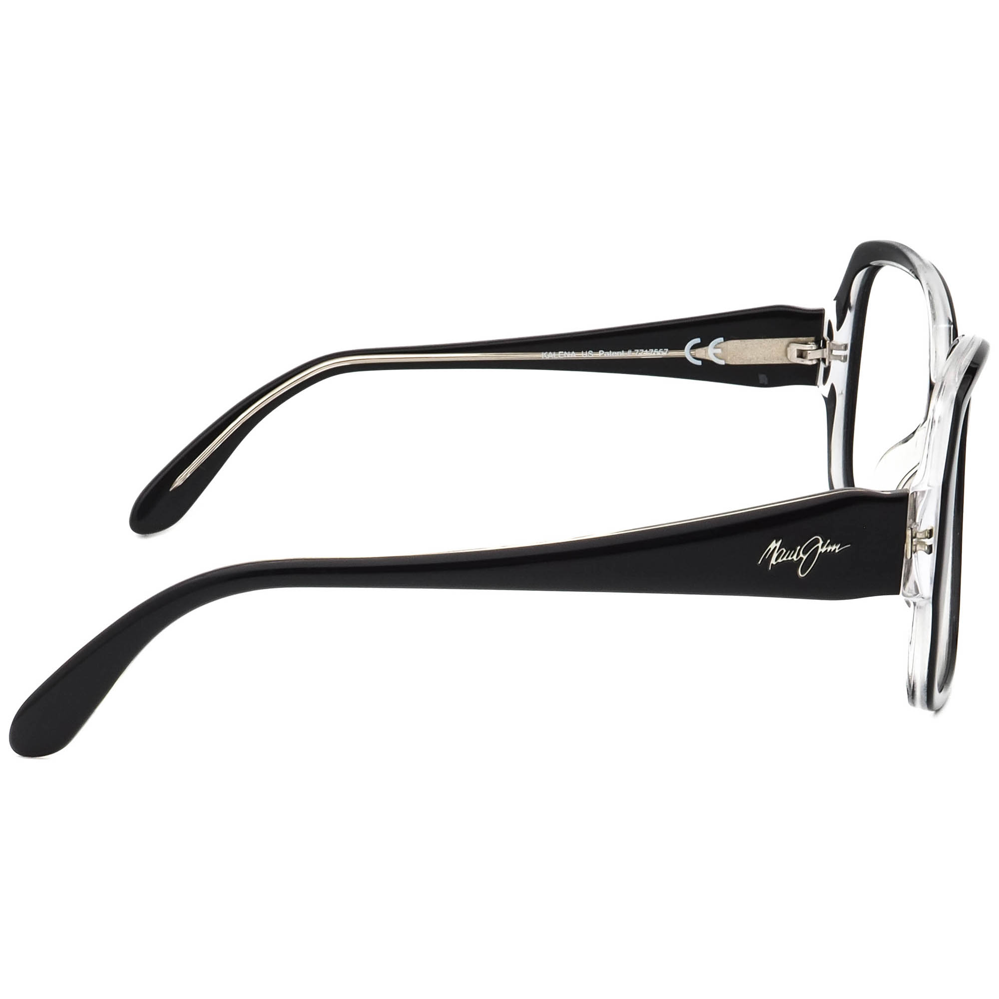 Maui Jim Sunglasses Frame Only MJ299-02K Kalena Black/Clear
