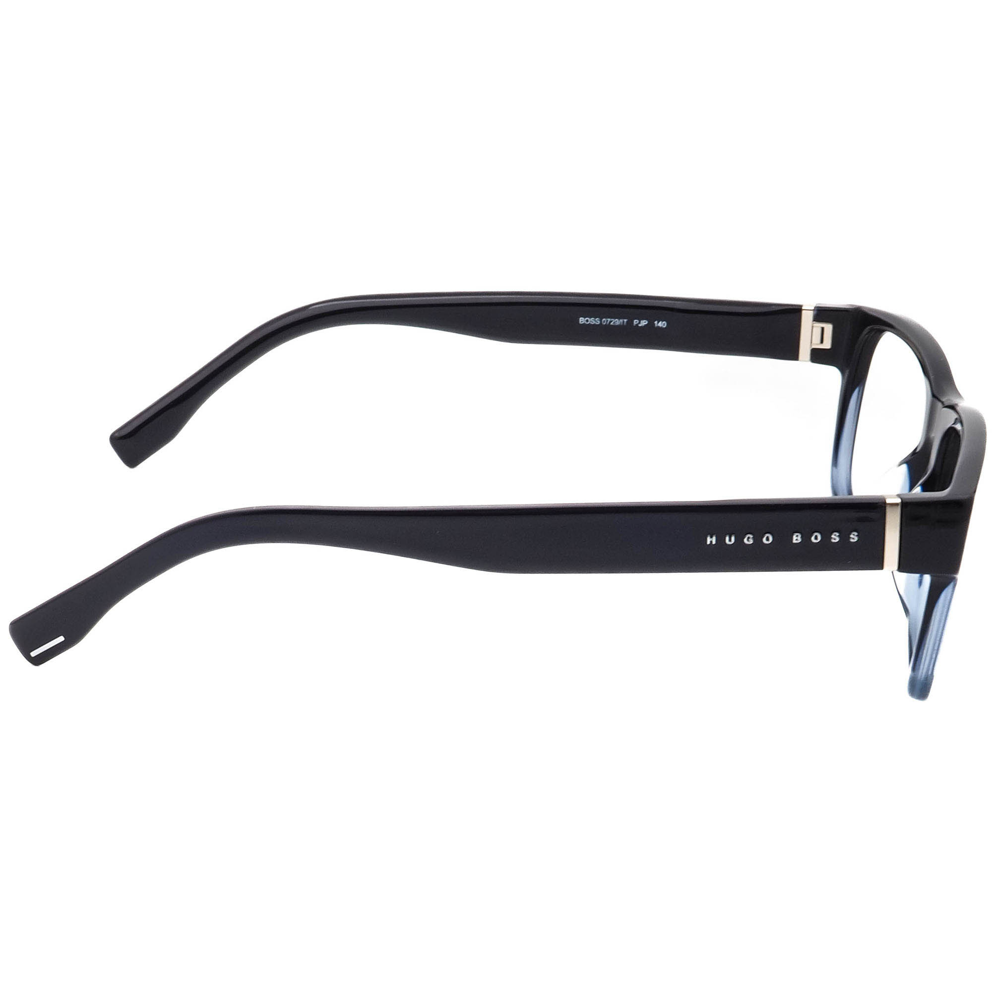 Hugo Boss Eyeglasses 0729/IT PJP Dark Blue Gradient Square Frame