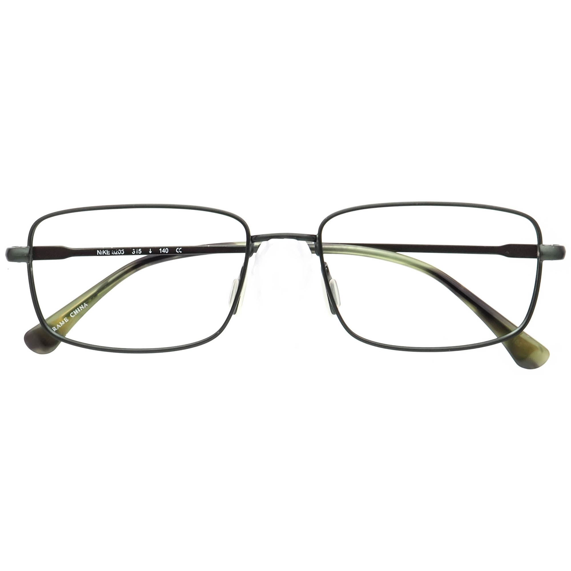 Nike Men's Eyeglasses 8205 315 Olive Square Metal Frame 54[]17 140
