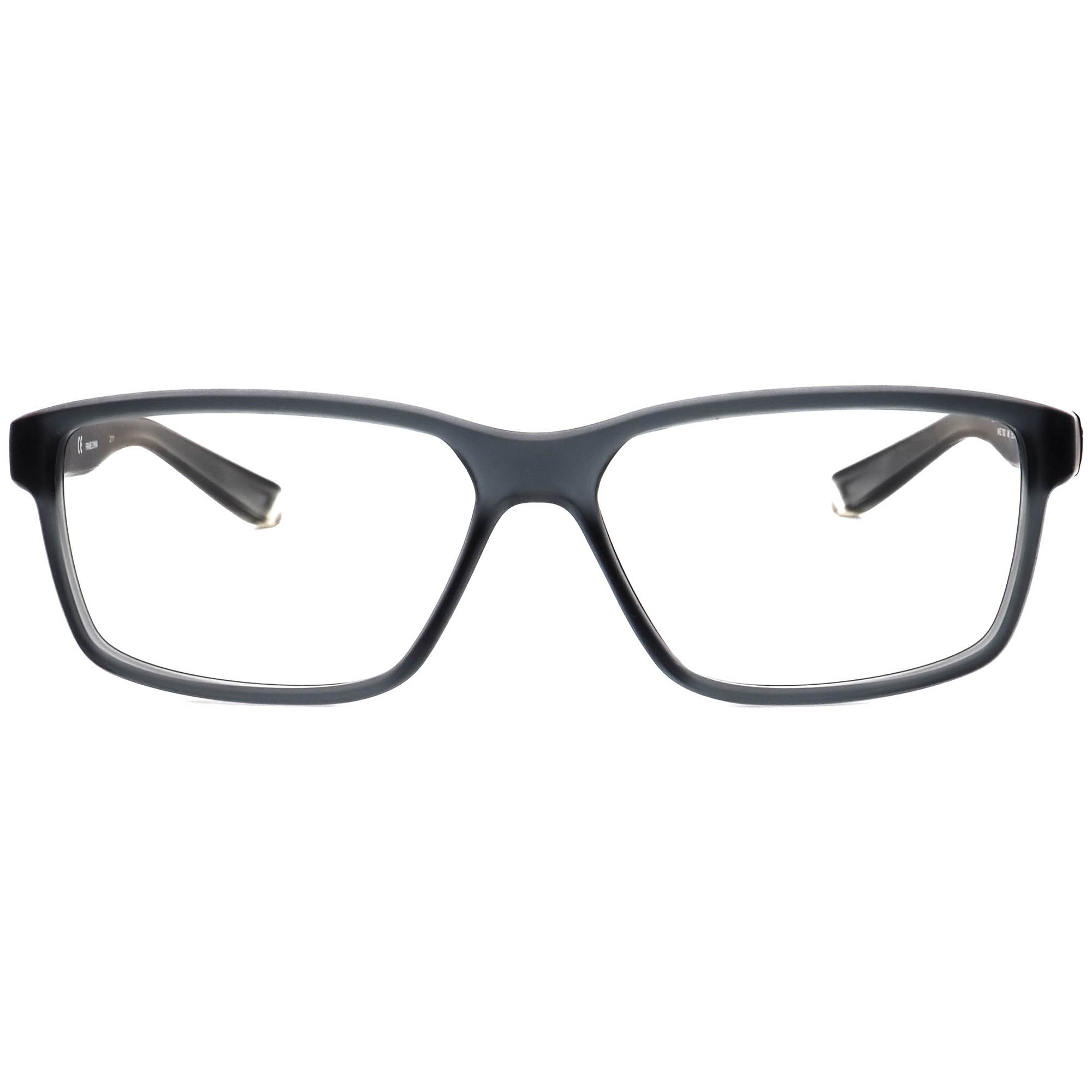 NIKE 7092 068 TRANSPARENT GREY EYEGLASSES SUNGLASSES FRAMES 55-14-140 Nike 7092 068 Matte Smoke Gray Eyeglasses Frames 55-14 140  main image 2
