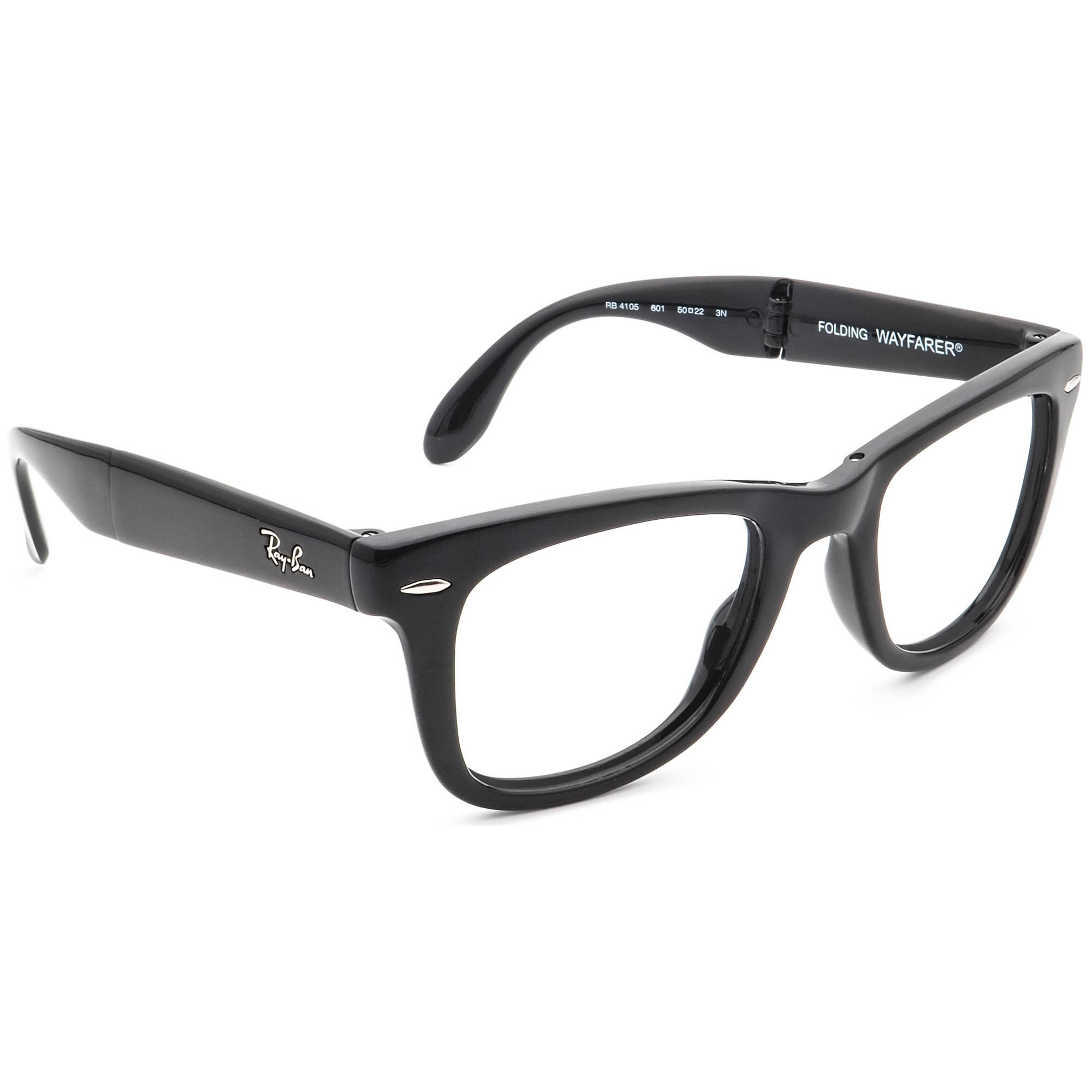 【美品】Ray-Ban FOLDING WAYFARER RB4105 ブラック ffc1e3291666e50399199a6885f4d4