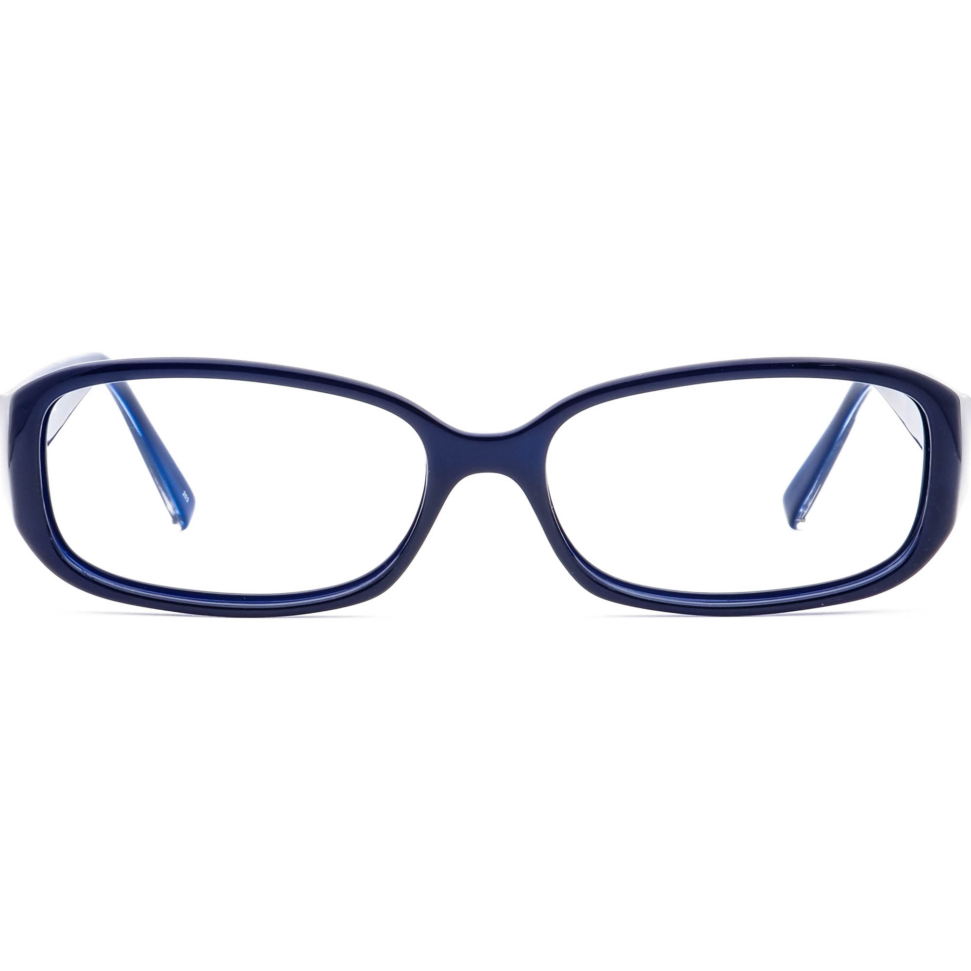 Fendi Women's Eyeglasses F983 424 Blue Rectangular Frame