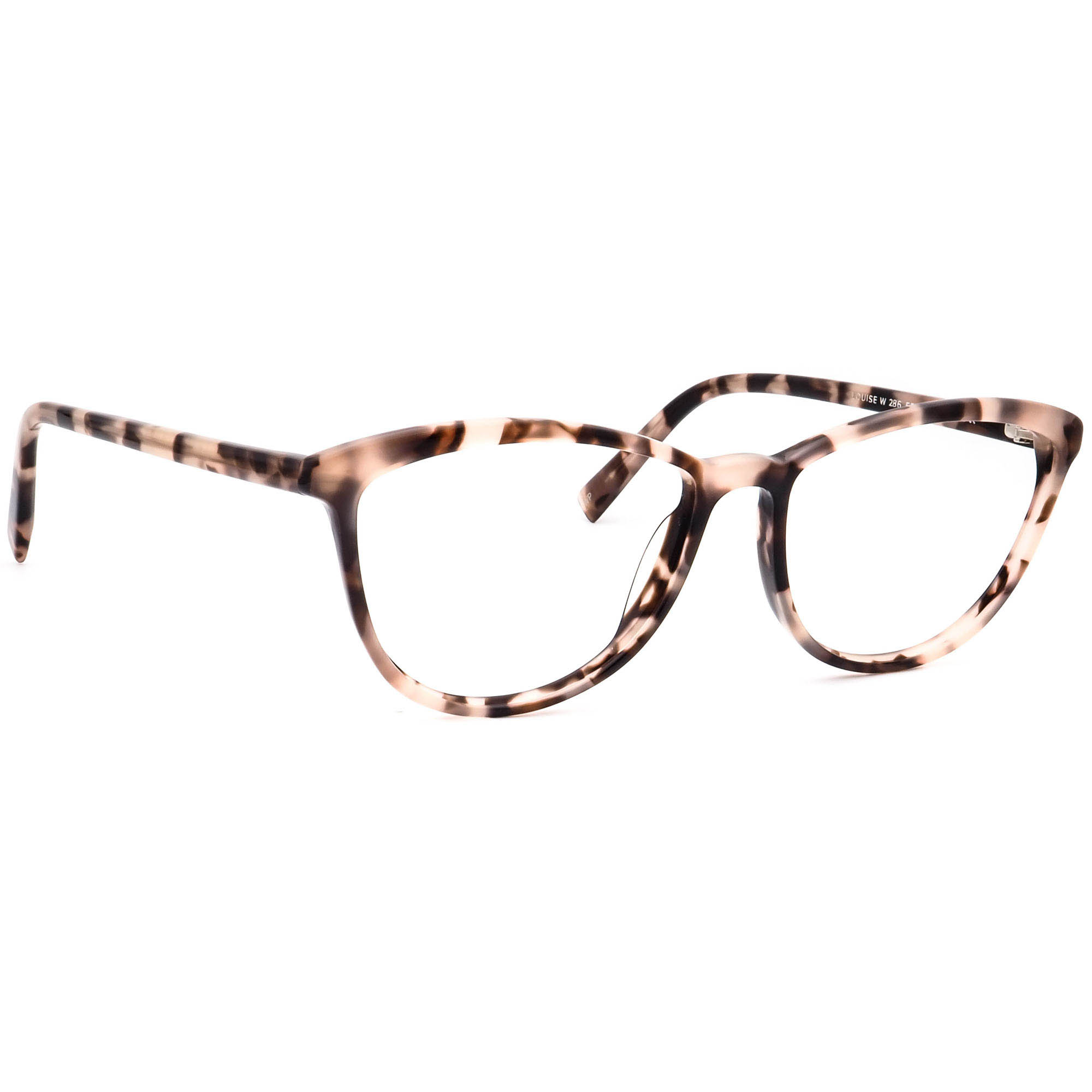 Warby Parker Eyeglasses Louise W 286 Blush Tortoise Semi Cat 