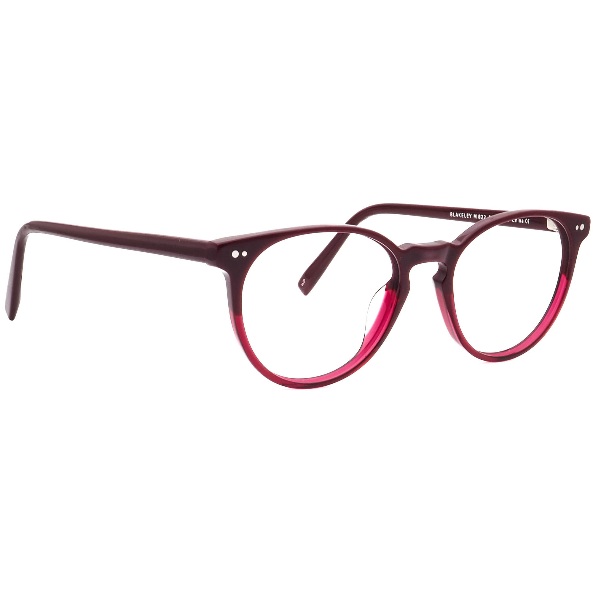 Warby Parker Blakely Oxblood Fade Warby Parker Review Blakely Oxblood Fade | TikTok main image 4