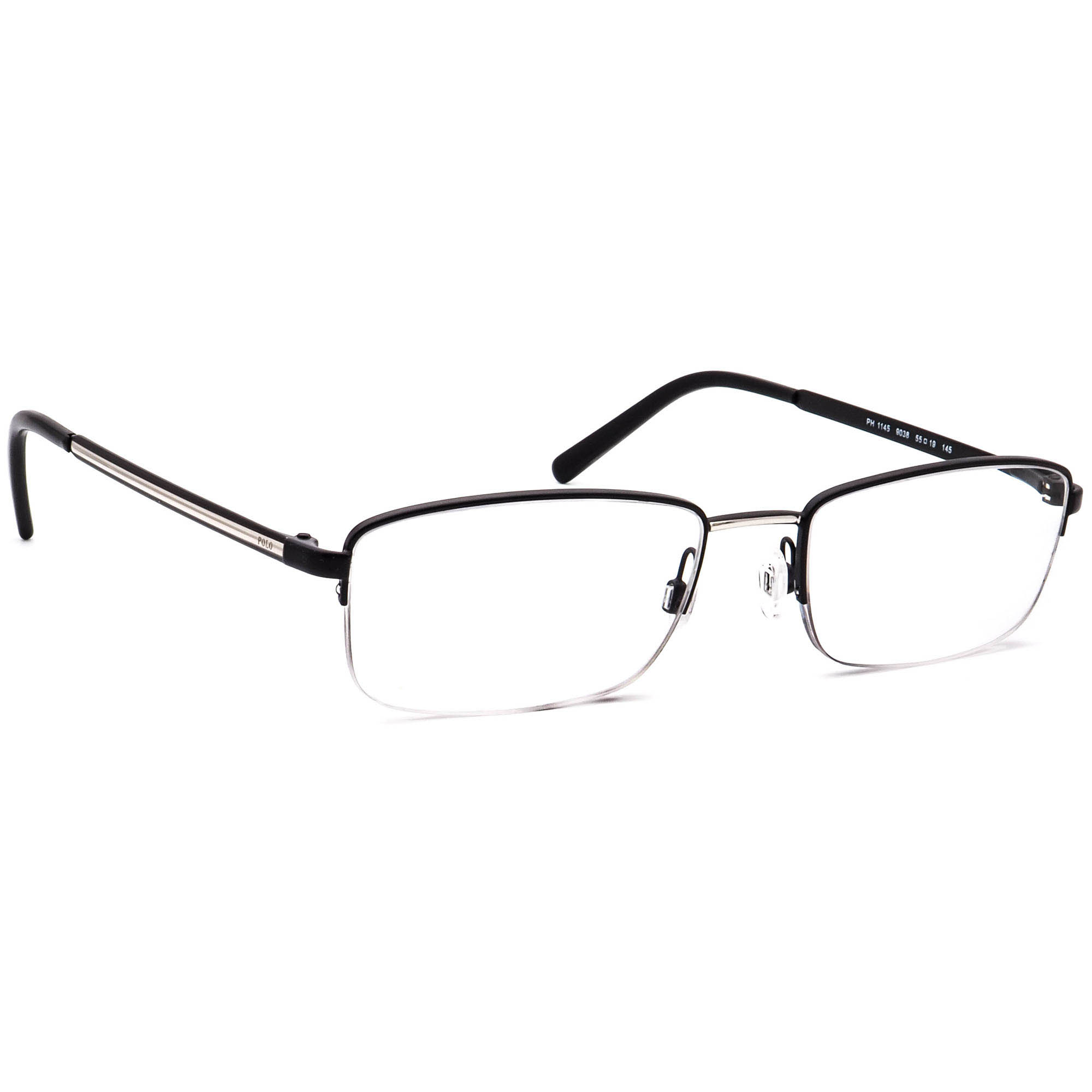 Polo Ralph Lauren Ph 1130 9038 Matte Gunmetal Authentic Eyeglasses 56-17-145 Polo Ralph Lauren PH1190 Gunmetal Eyeglasses | Includes FREE  main image 4