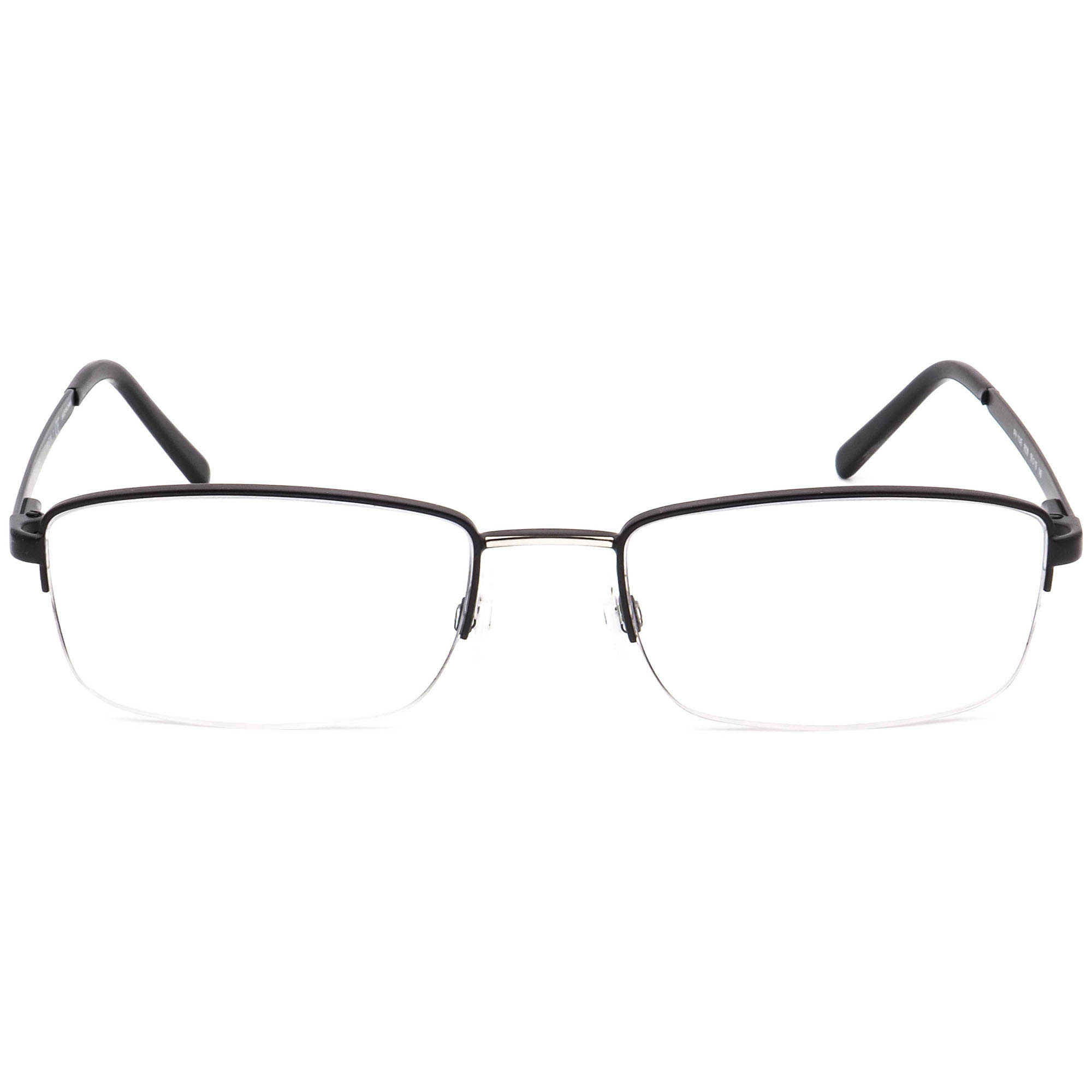 Ralph Lauren Polo Eyeglasses PH 1145 9038 Black/Silver Half 