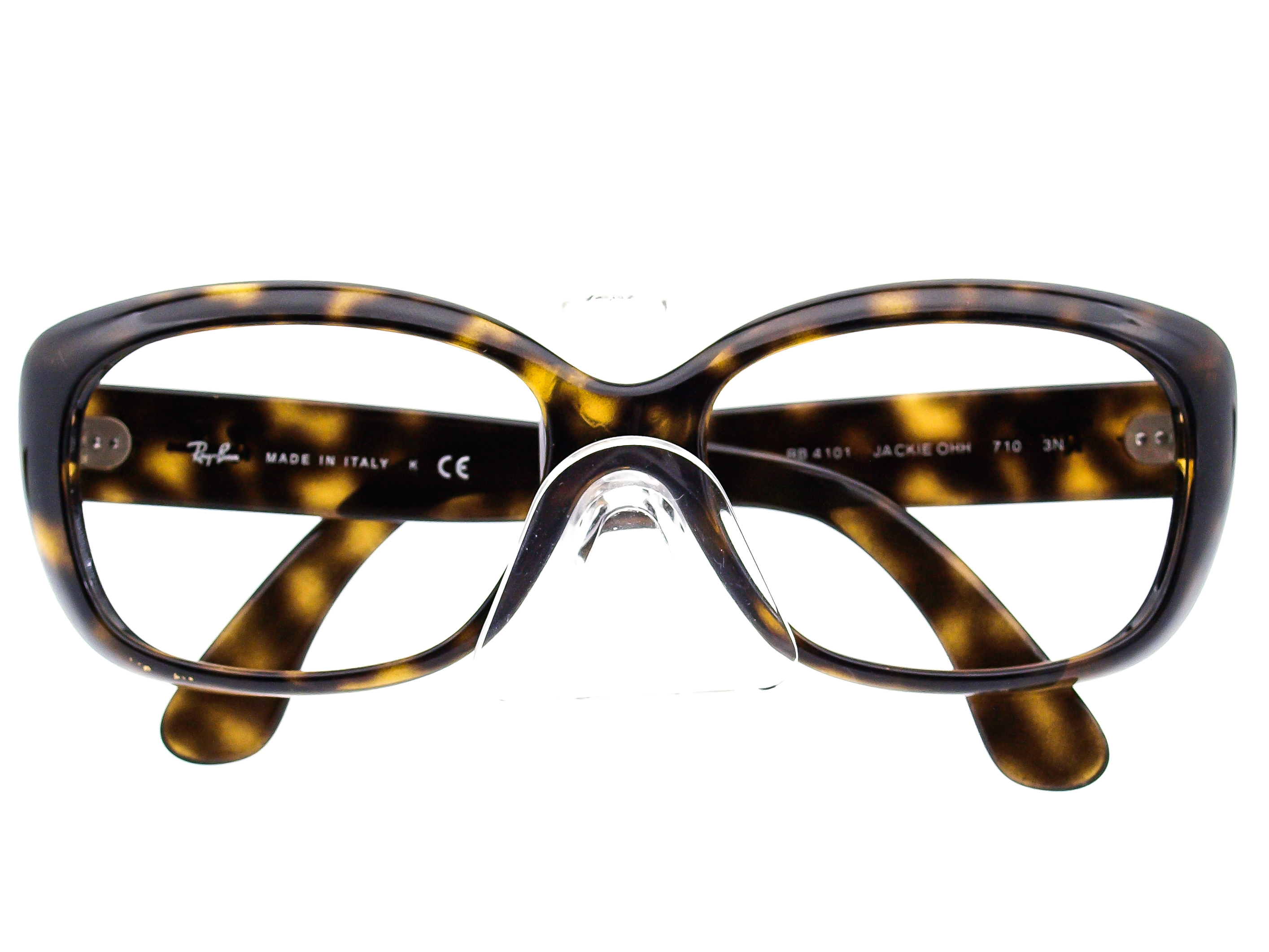Ray-Ban Jackie Ohh RB4101 Tortoise Polarized Sunglasses 710/81 58mm Italy RB4101 JACKIE OHH main image 3