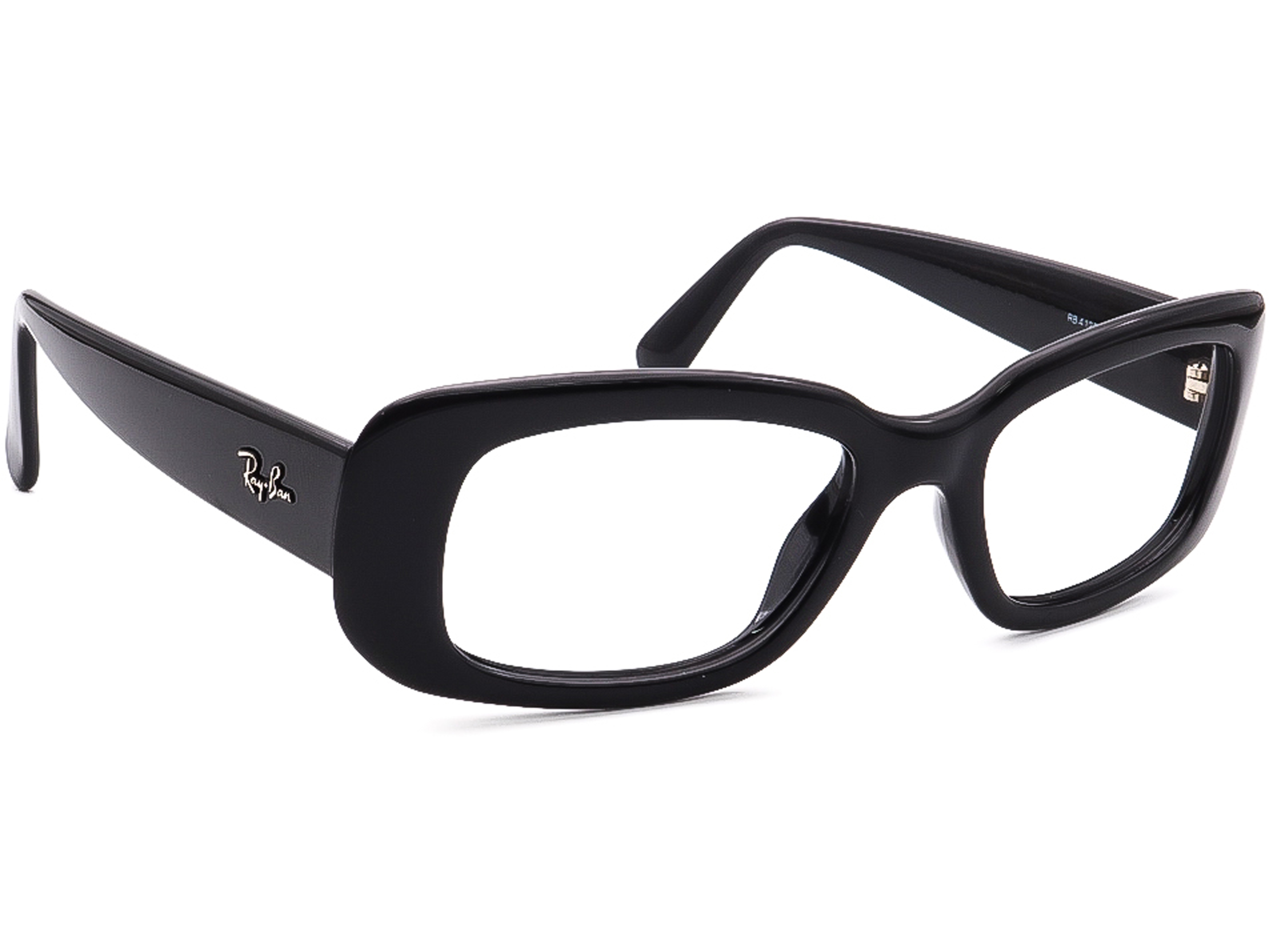 Authentic Ray-Ban RB4122 Black Polarized Sunglasses w/ Case & Cleaning Kit ✨New RAY BAN Rectangle 50mm Sunglasses RB4122 Black main image 4