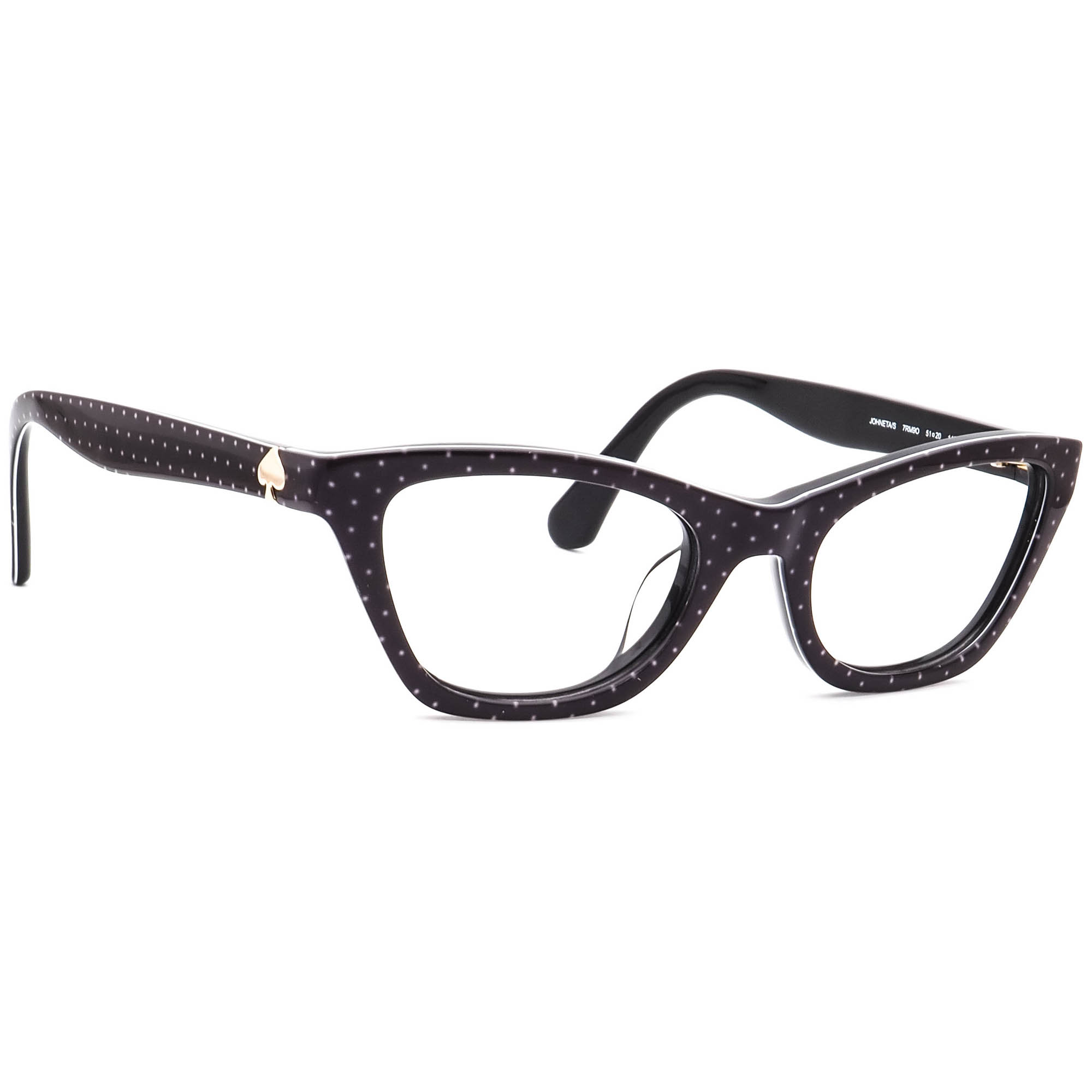 Kate Spade Keara Dark Navy Poka Dot Cat-Eye Women\'s Polarized Sunnies (NWOT)✨️ Kate Spade New York Daesha Navy Havana Round Cat Eye  main image 2