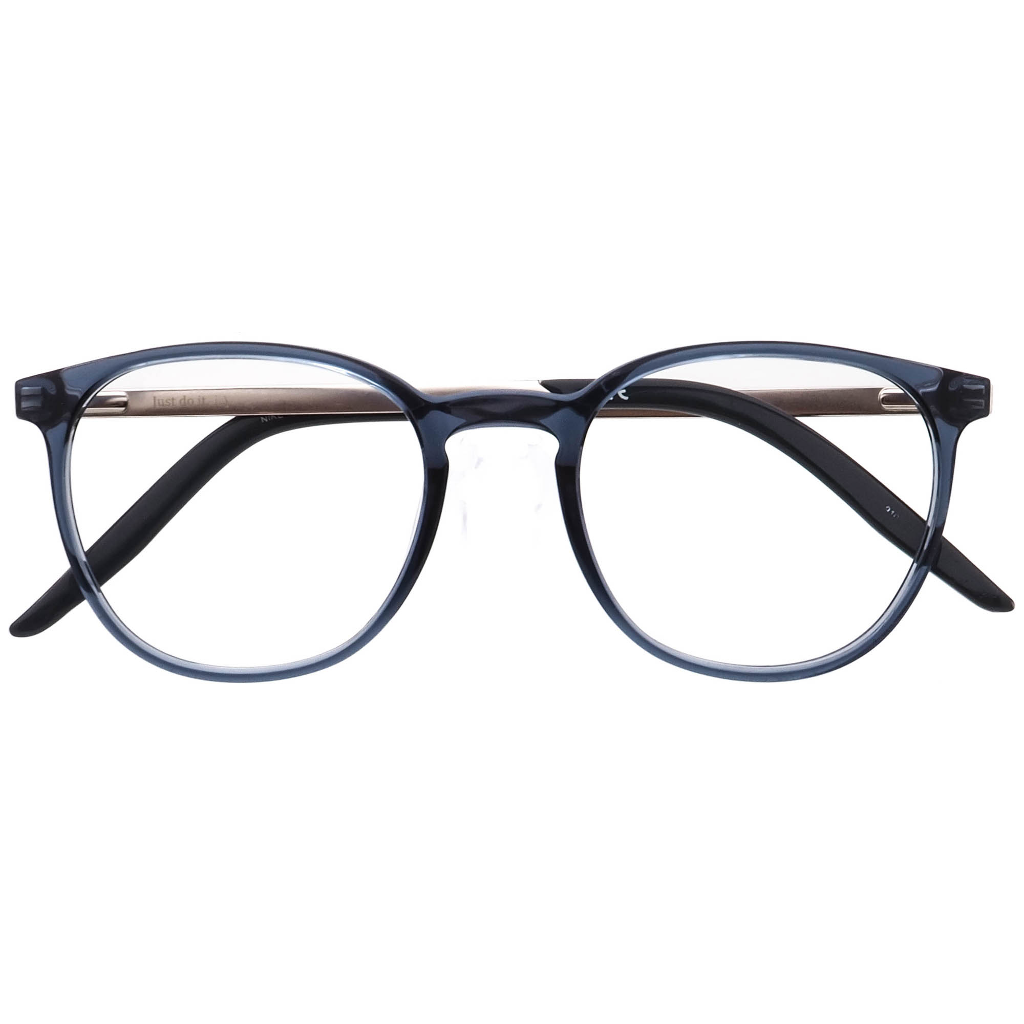 Nike Eyeglasses NK 7280 422 Blue Round Eyeglasses Blue Nike 7282 Eyeglasses | eyecarecenter main image 2