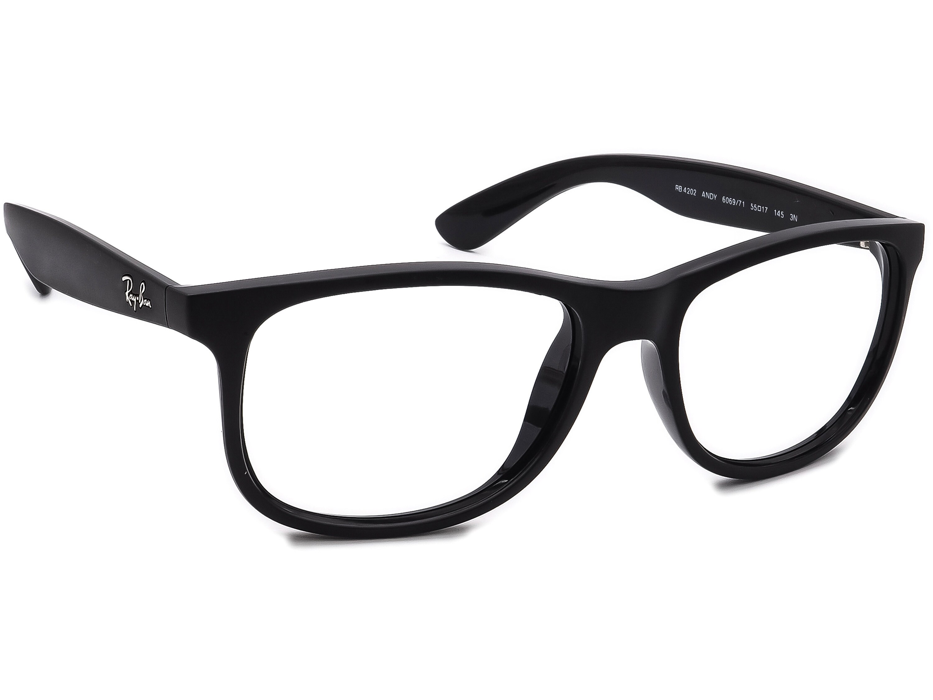 Ray-Ban Sunglasses RB4202 Andy 6069 Matte Black Square Italy 50 mm