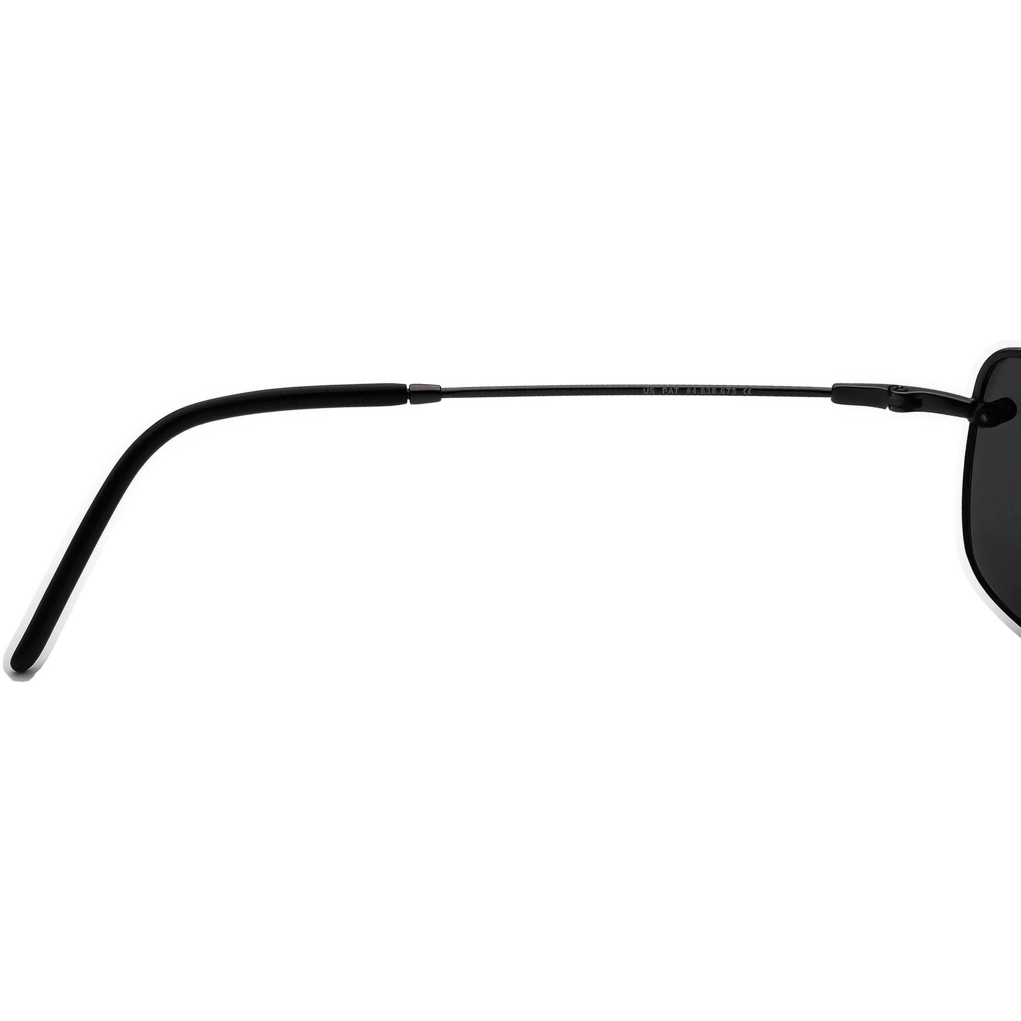 Maui Jim Sunglasses Frame Only MJ-351-02 Flexon Black Half Rim