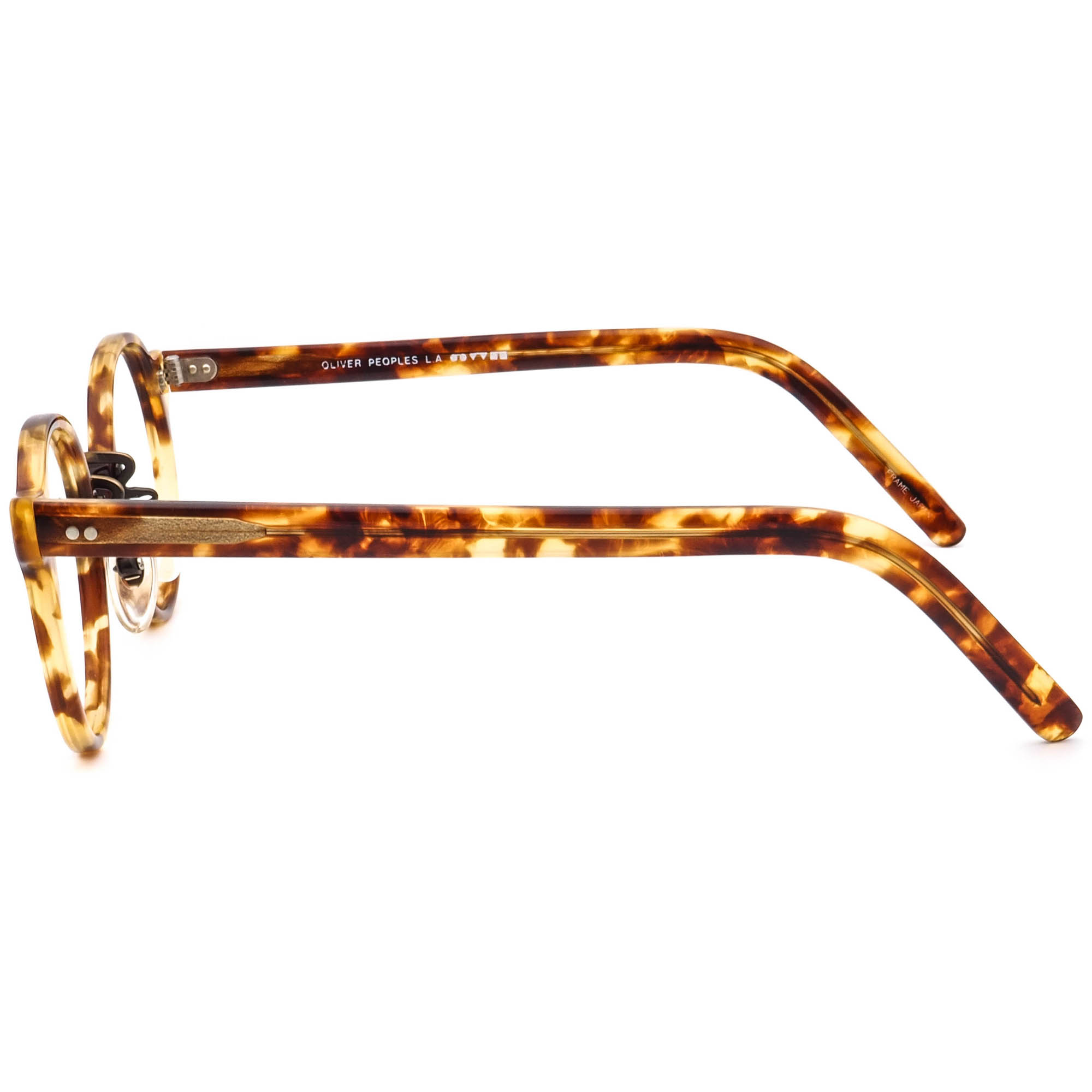OLIVER PEOPLES 1955 雅 Limited Edition Oliver Peoples Vintage Eyeglasses 1955 404-AG-382 Tortoise