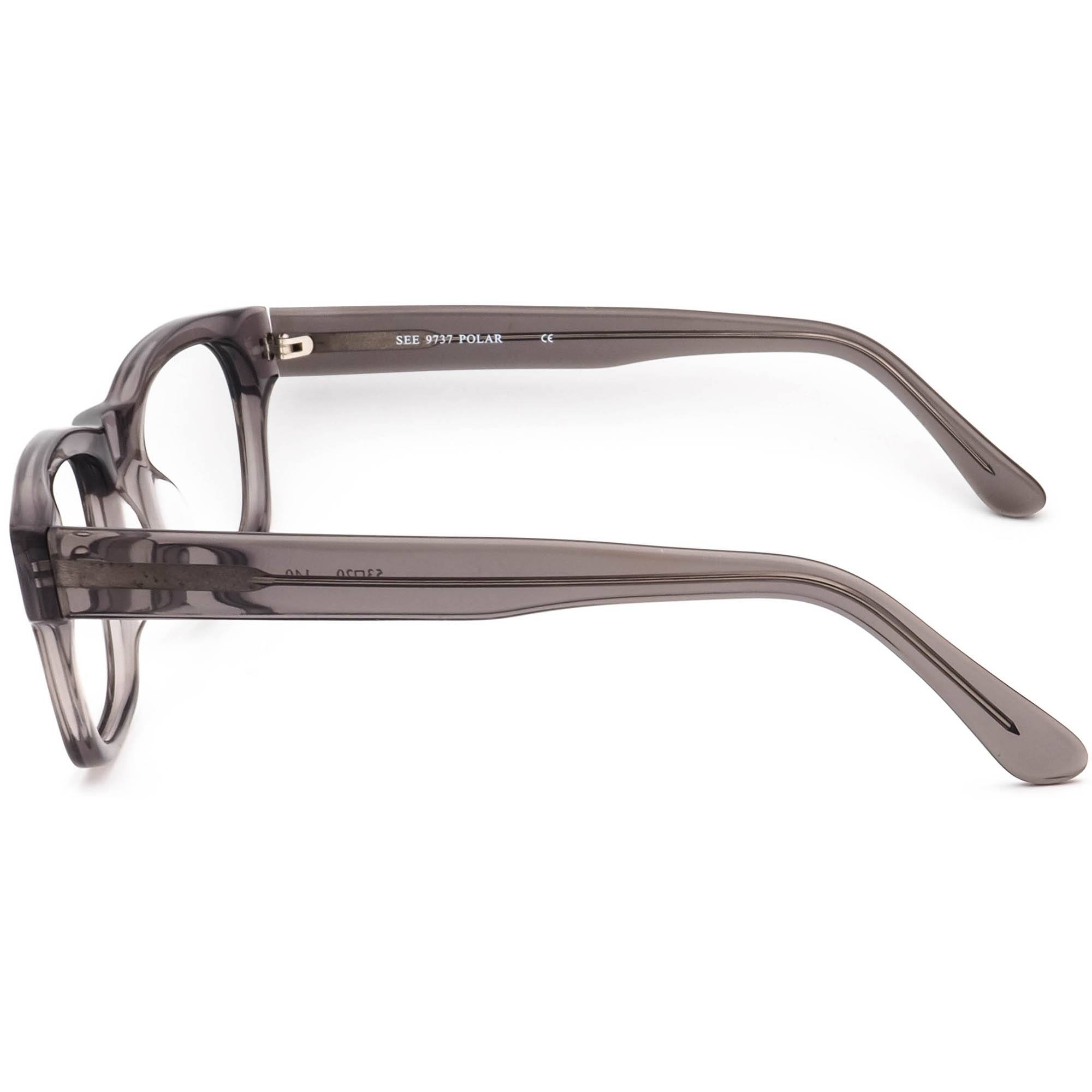 See Eyewear Sunglasses Frame Only 9737 C123 Transparent Gray