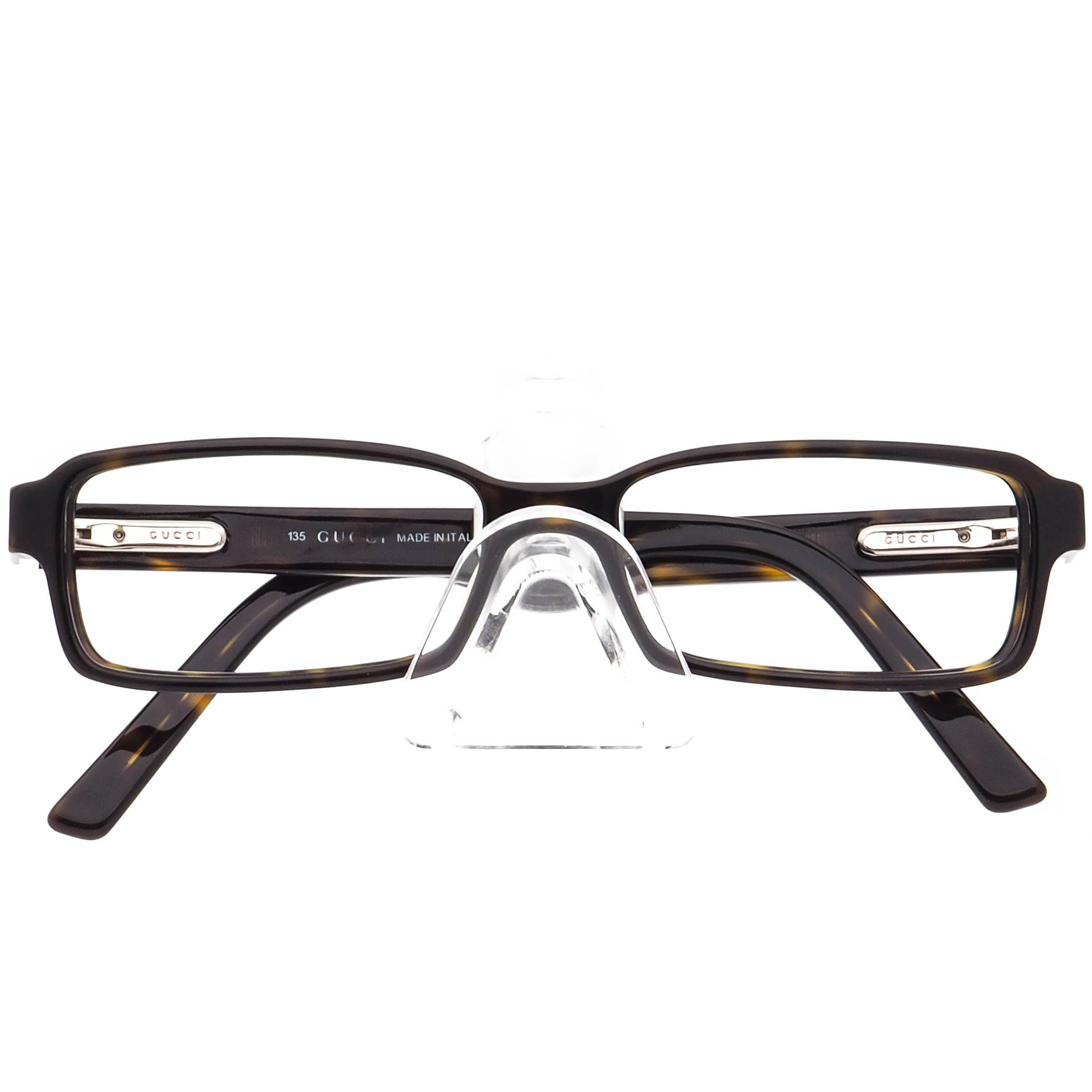 Gucci Eyeglasses GG 1574 086 Havana Tortoise Rectangular