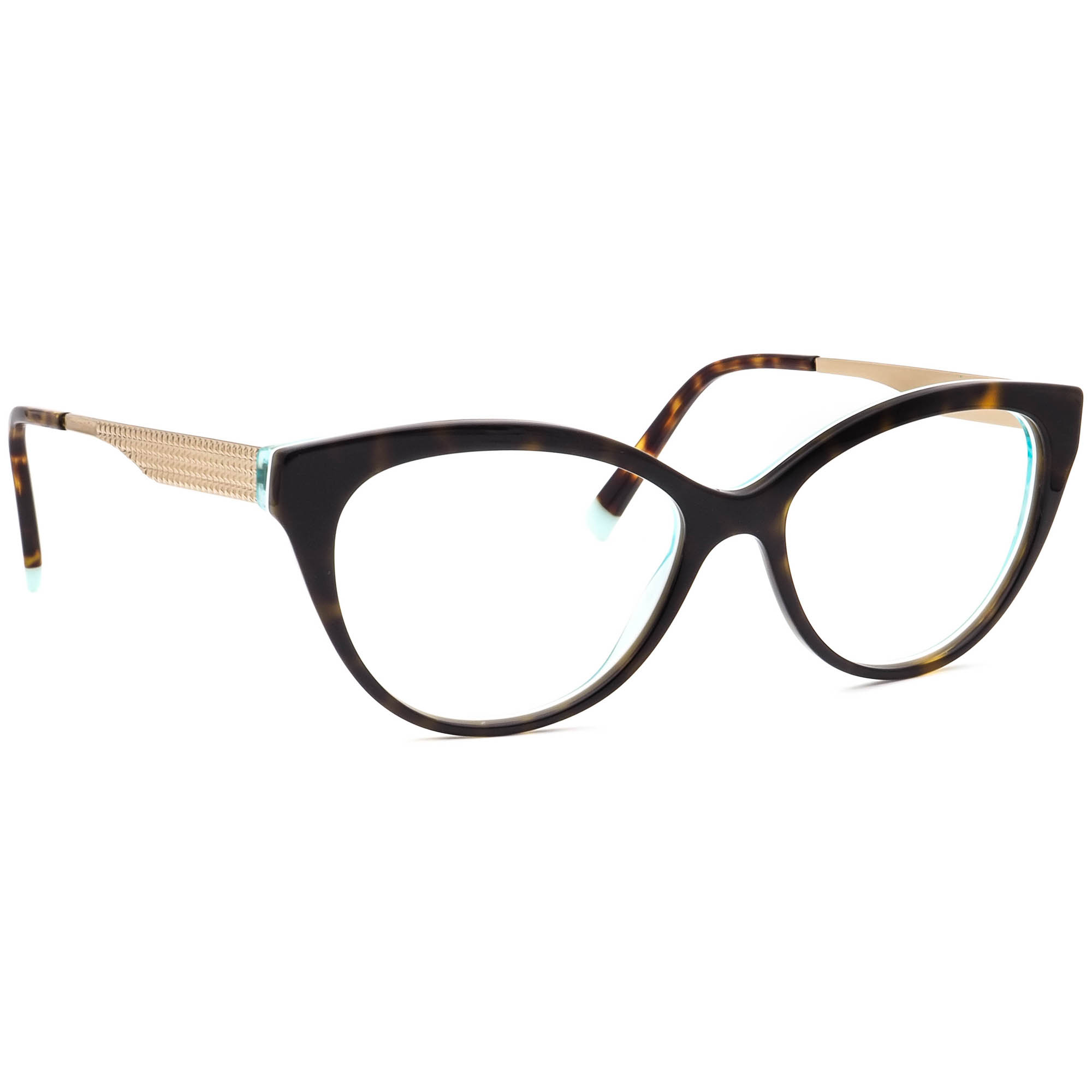 Tiffany & Co TF 2180 Cat Eye Eyeglass Frames‎ Black Mint 54□16 Italy Tiffany & Co Italy TF2193-F 8055 Cat Eye Black Eyeglasses  main image 3