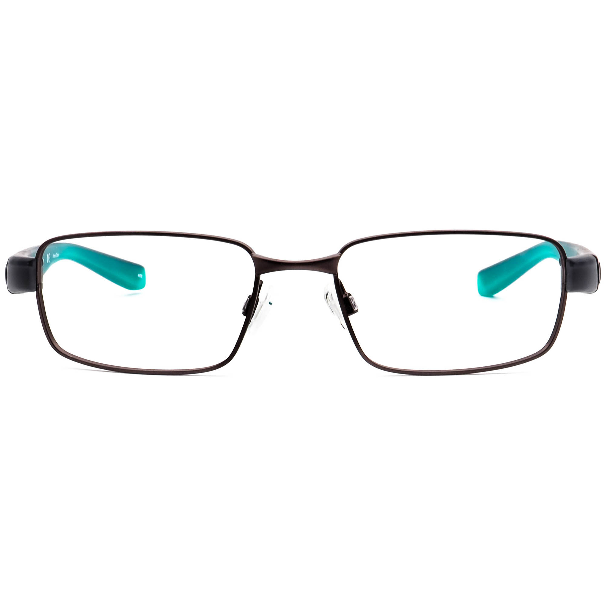 Nike Eyeglasses 8166 080 Dark Matter Gunmetal/Hyper Jade