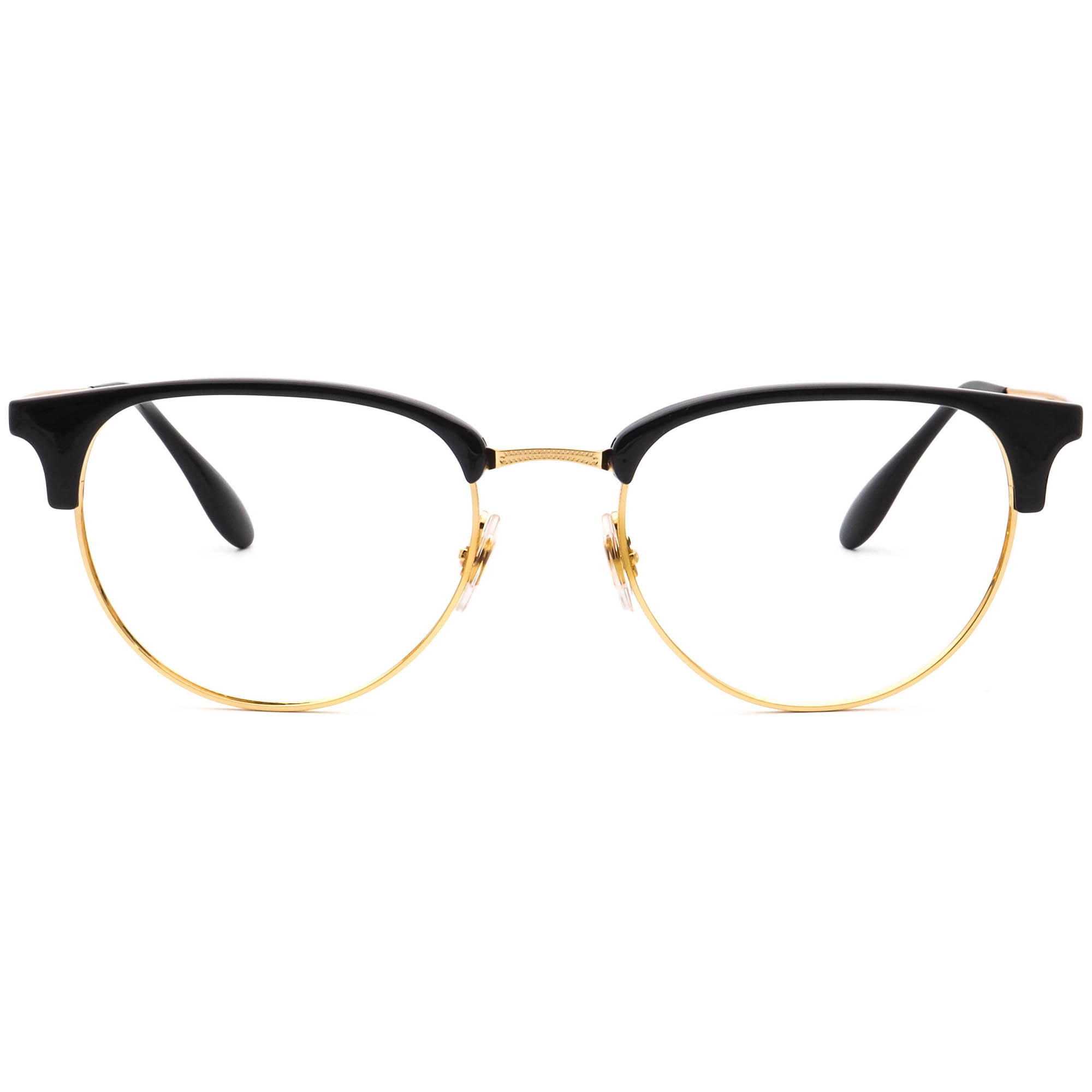 Ray-Ban Eyeglasses RB 6396 5784 Gold & Black Phantos Frame 53[]19