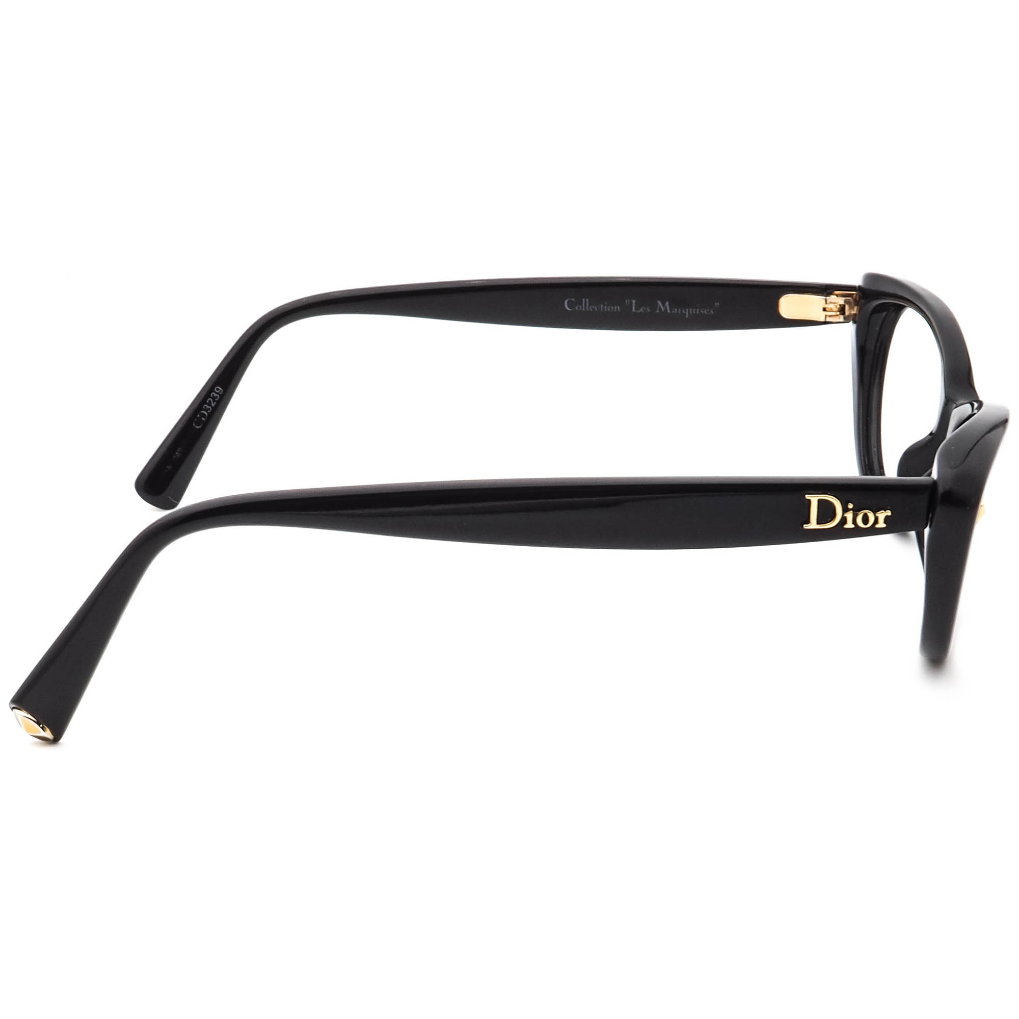 Christian Dior Eyeglasses CD3239 Les Marquises Black Cat Eye