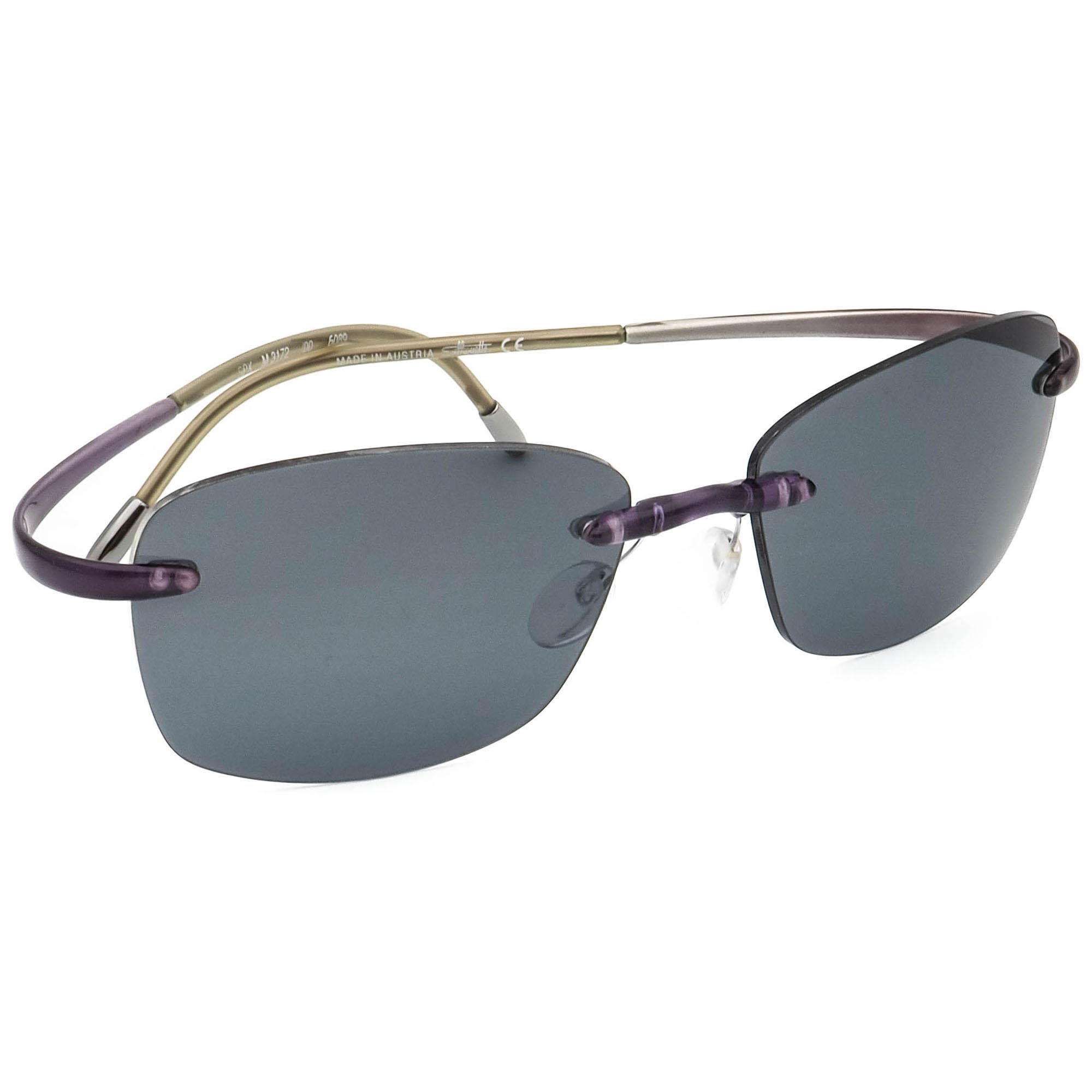 Silhouette Sunglasses Frame Only SPX M 3172 /00 6089 Violet  display picture 1