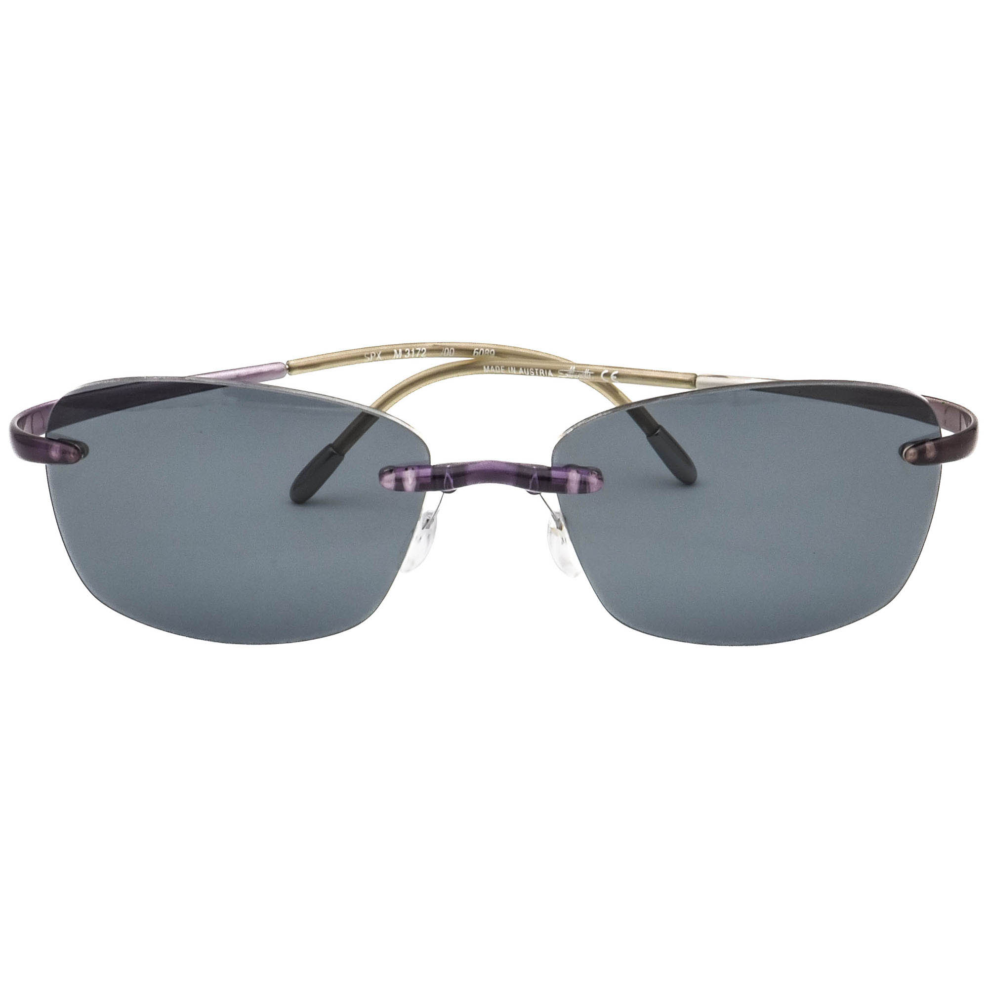 Silhouette Sunglasses Frame Only SPX M 3172 /00 6089 Violet