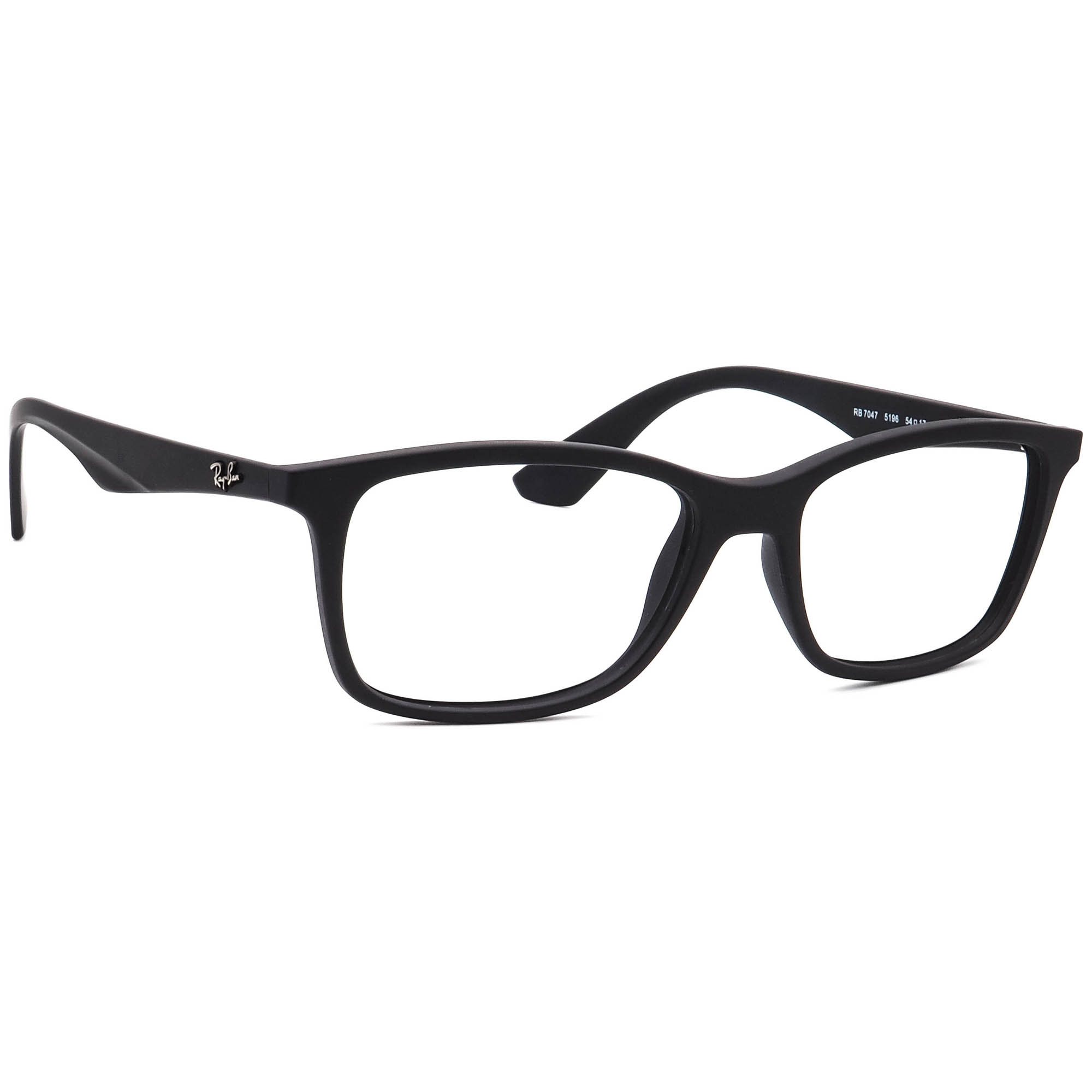 Ray-Ban Eyeglasses RB 7047 5196 Matte Black Square Frame 54[]17