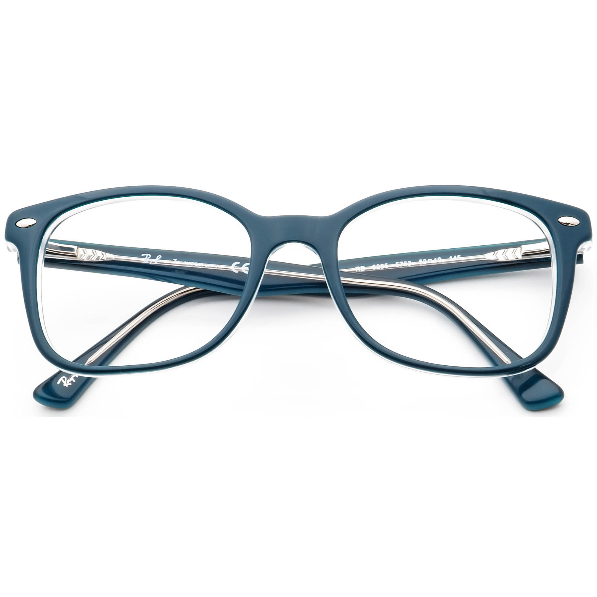 Ray-Ban Eyeglasses RB 5285 5763 Polished Dark Turquoise  display picture 1