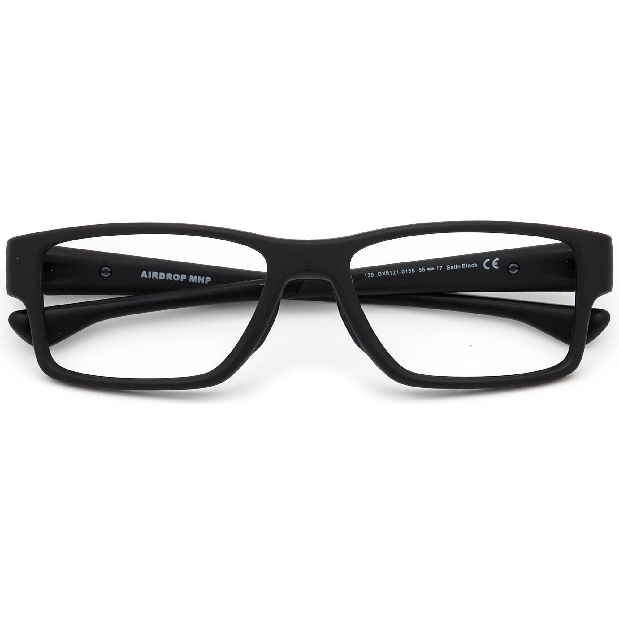 Oakley Eyeglasses OX8121-0155 Airdrop MNP Satin Black Square