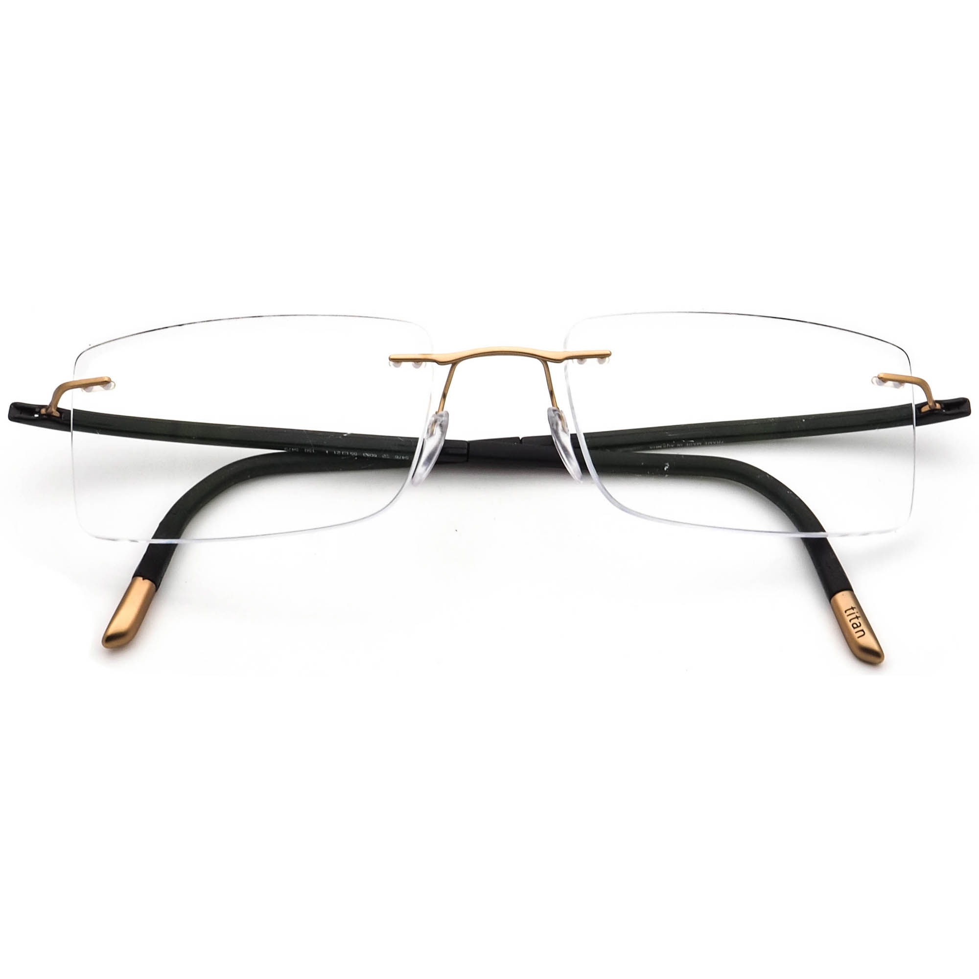 Silhouette Eyeglasses 5476 20 6053 5479 Fusion Gold/Black Rimless