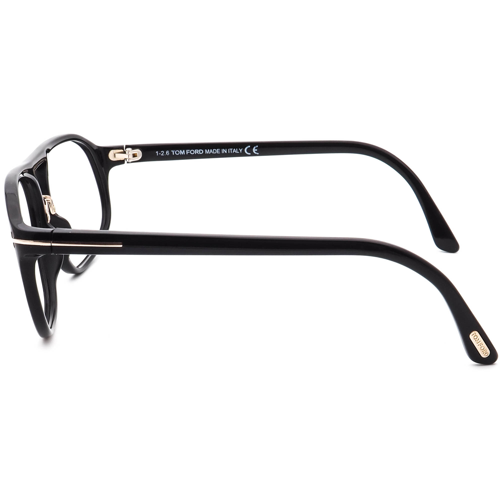 Tom Ford Sunglasses Frame Only Jacob TF447 01P Polished Black