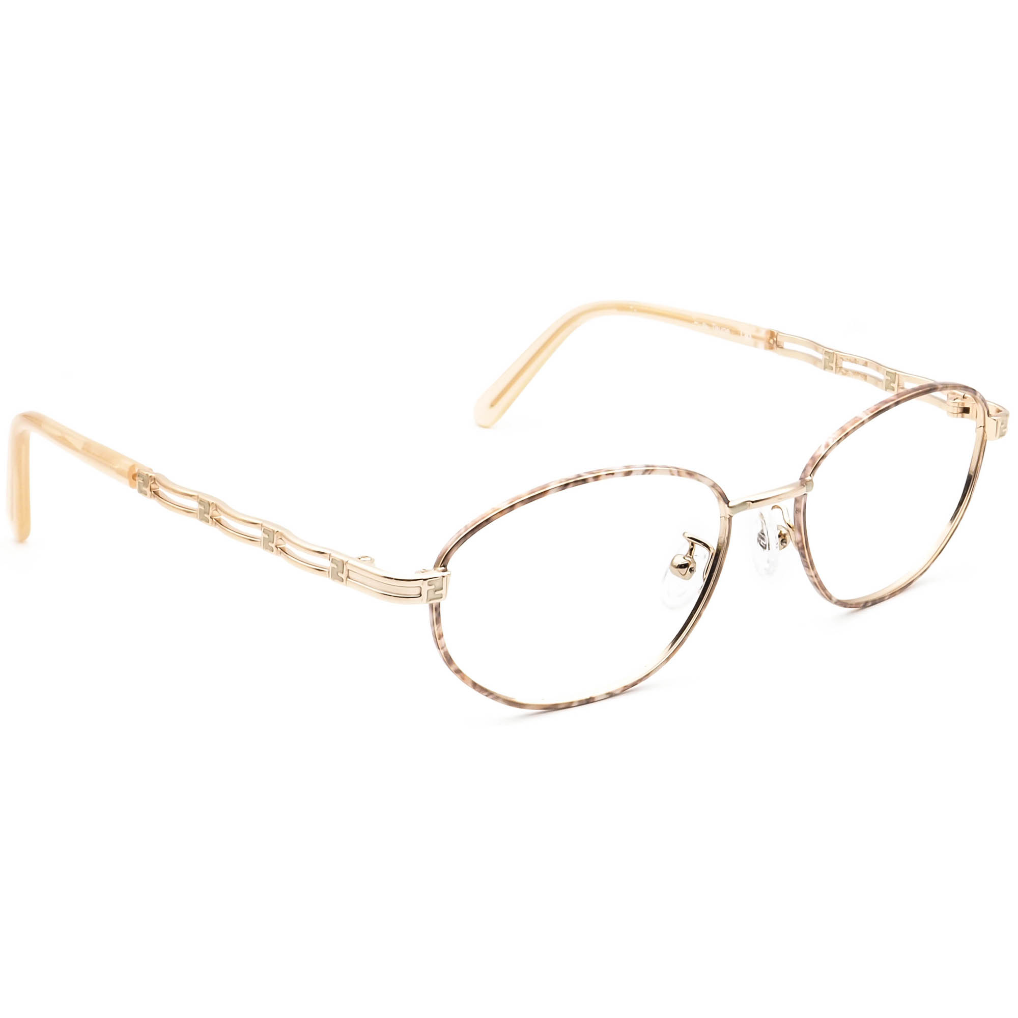 Fendi F669R 51□17-135 664 135 BROWN ITALY METAL WOMENS [Frames Only] Fendi Eyeglasses Frame F669R 51-17-135 210 Bronze Italy  main image 3