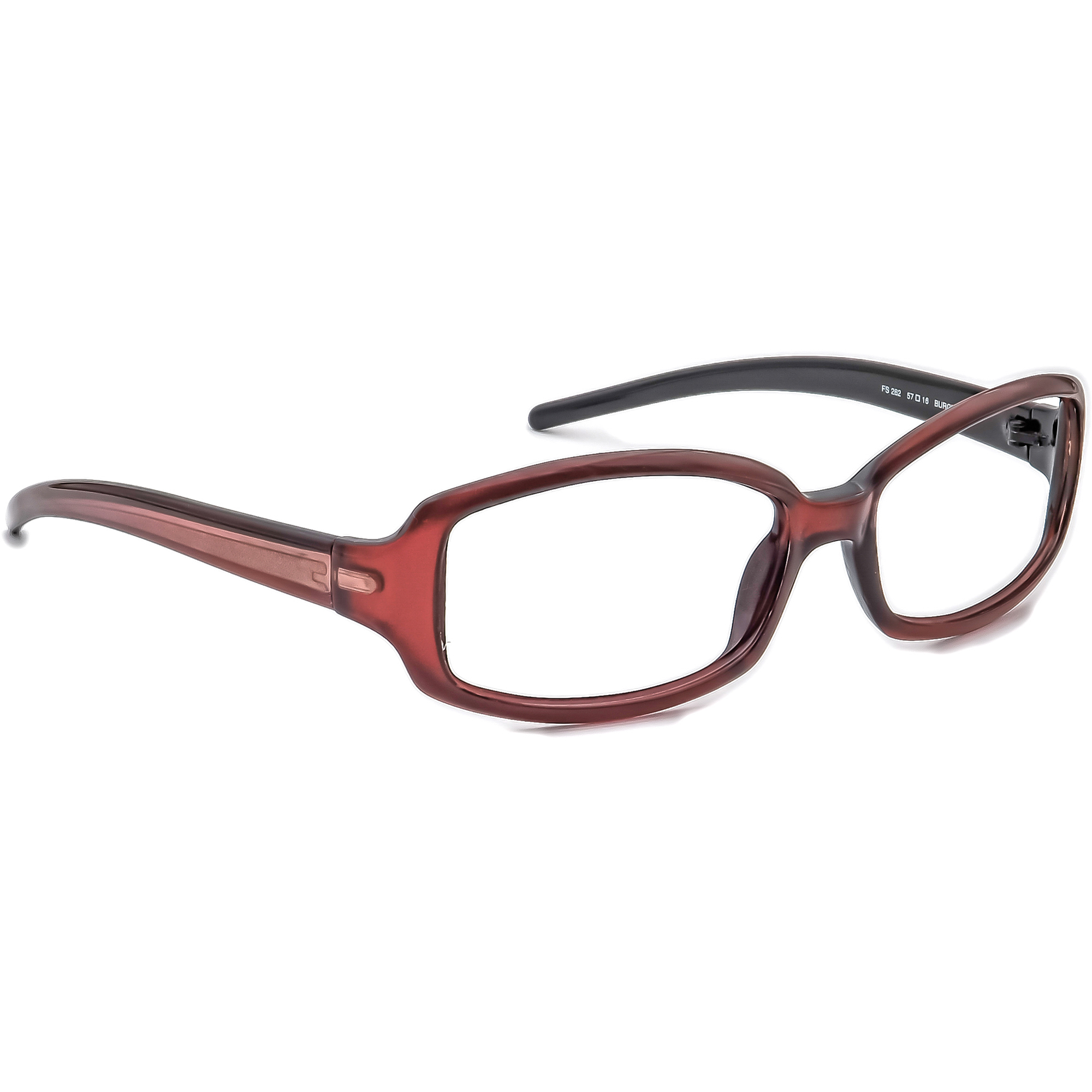 Fendi Women's Sunglasses Frame Only FS 262 Burgundy Rectangular