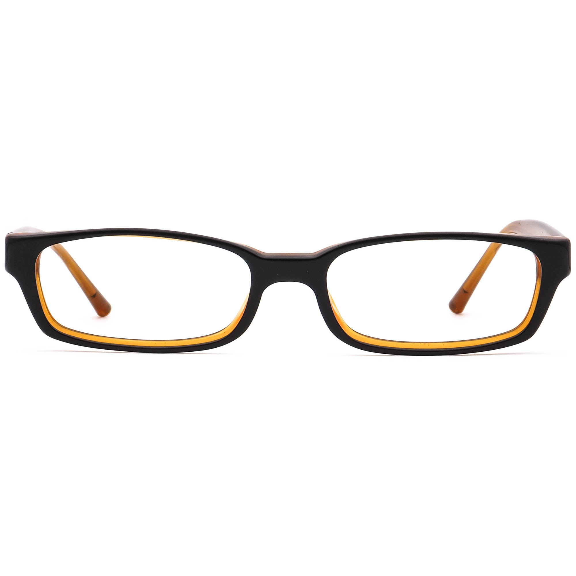 CHANＥL5366A.c1580/51.58口16/135 Chanel Eyeglasses 3013 c 582 Black/Amber Brown Rectangular
