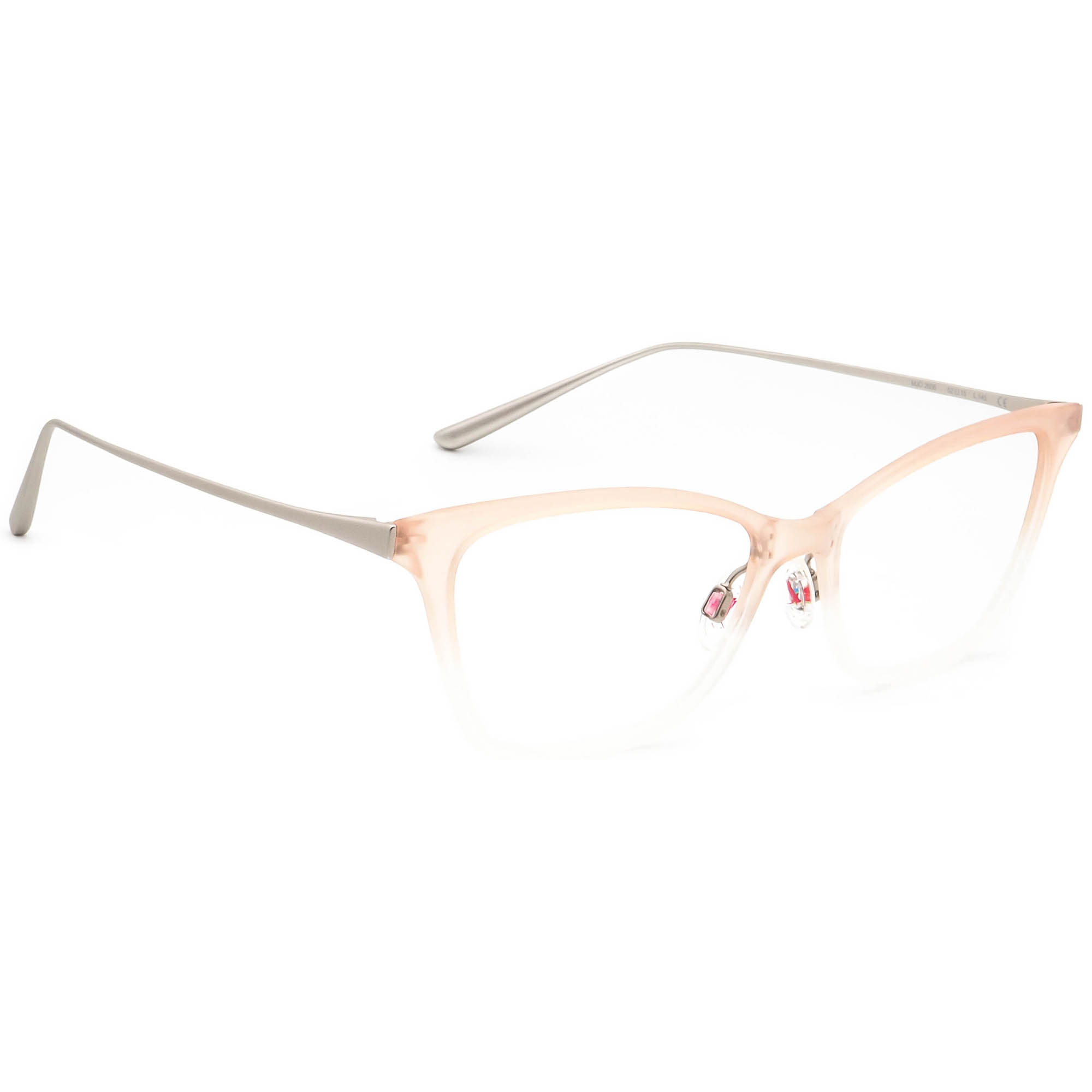 る〜か　ブラウン Maui Jim Eyeglasses MJO 2606-09M Pink Fade to Crystal Cat Eye