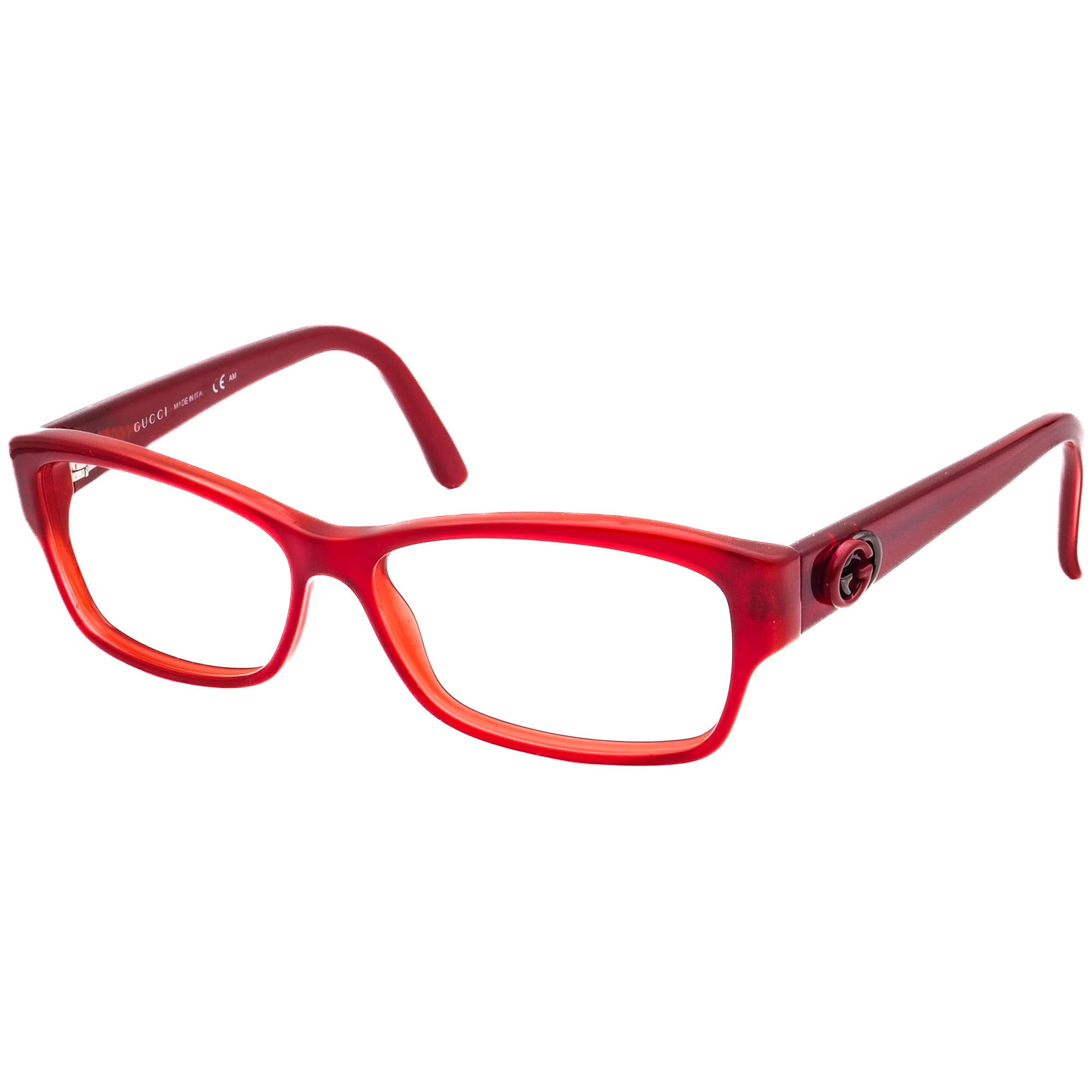 gucciメガネ　Time SALE Gucci Women's Eyeglasses GG 3203 O6A Glitter Red Square