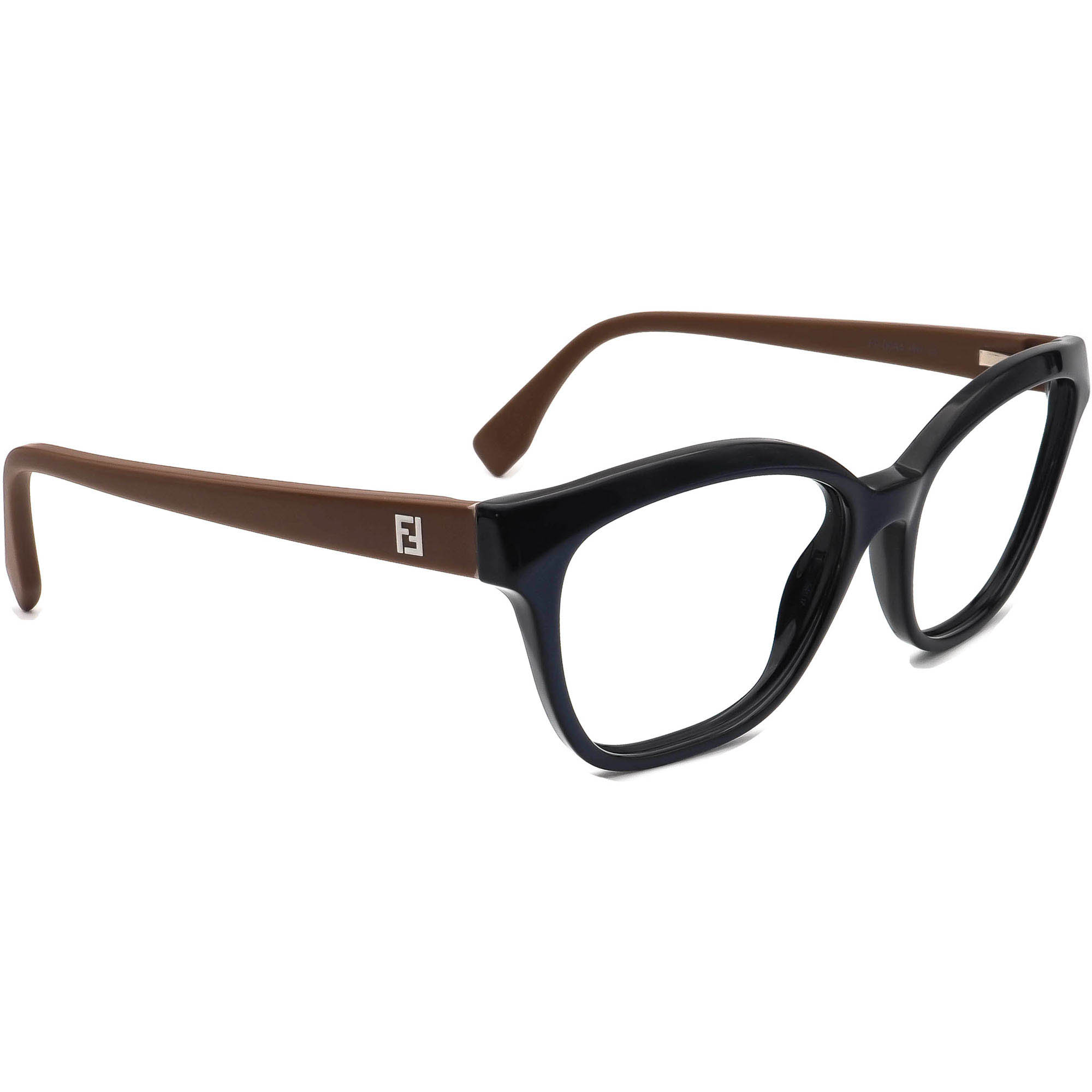 FENDI サングラス　眼鏡　FE-9068 56◽︎16-140 Fendi Eyeglasses FF 0044 MHH Navy Blue/Brown Cat Eye Frame