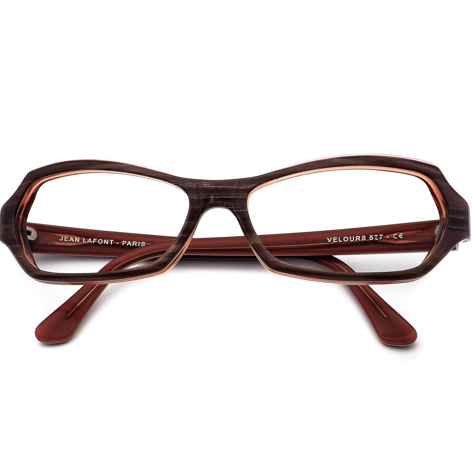 Jean Lafont Sunglasses Frame Only Velours 527 Sparkly Brown  display picture 2