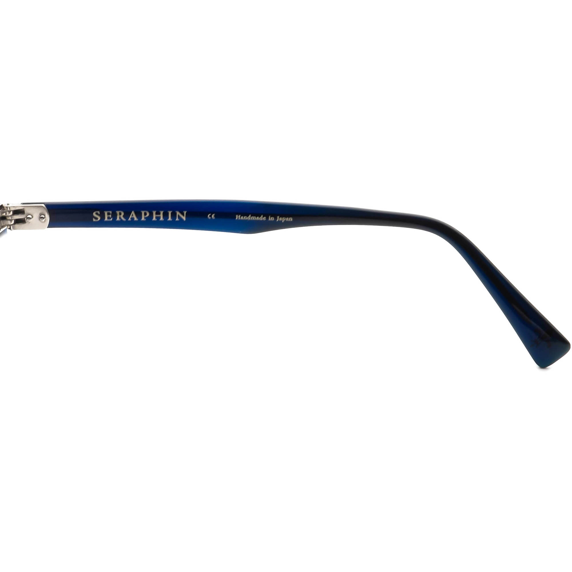 Seraphin Small Clear White Blue Cheetah Oval Sunglasses Japan Read Seraphin Blue Eyeglass Frames for sale | eBay main image 2