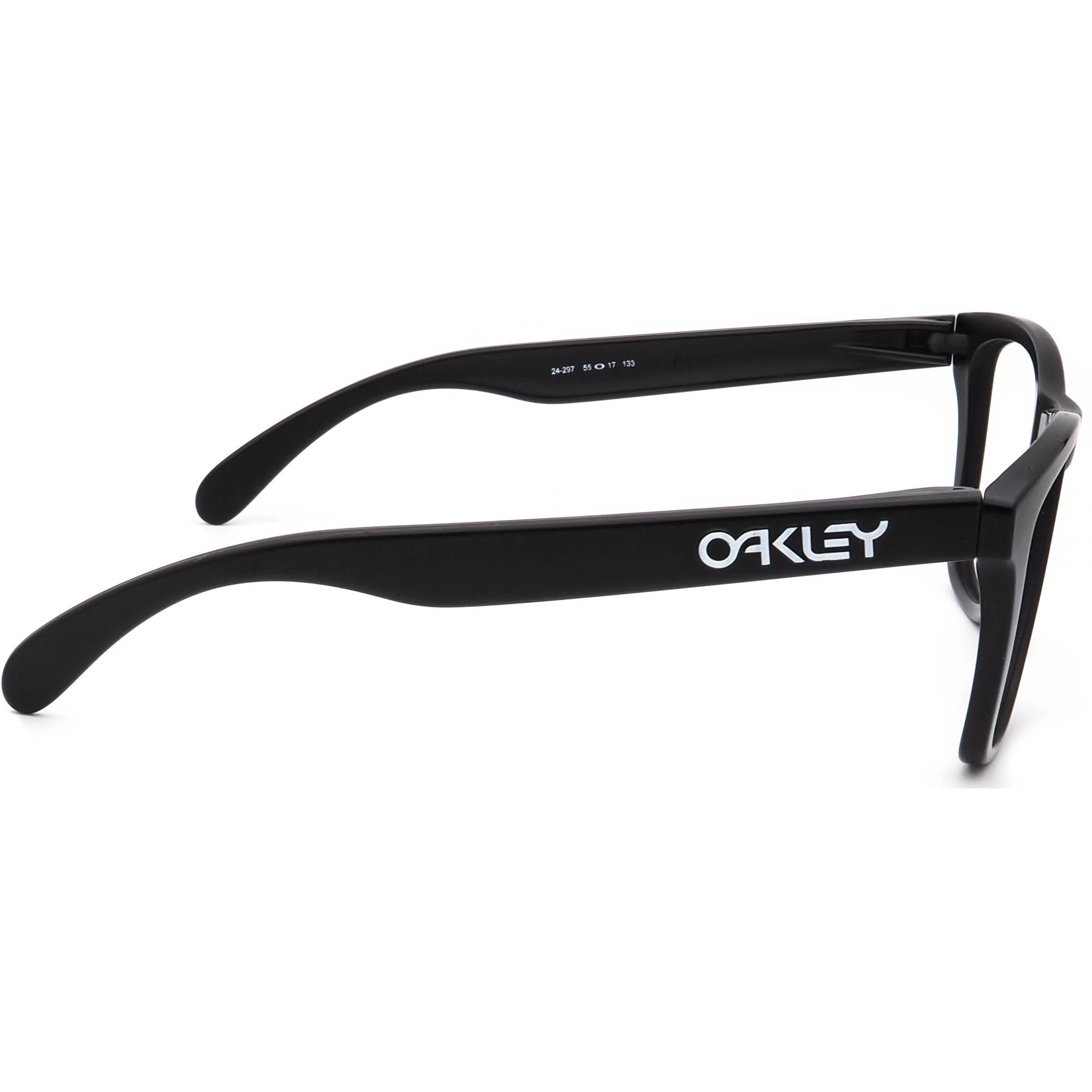 Oakley Sunglasses Frame Only Frogskin 24-297 Matte Black Modified