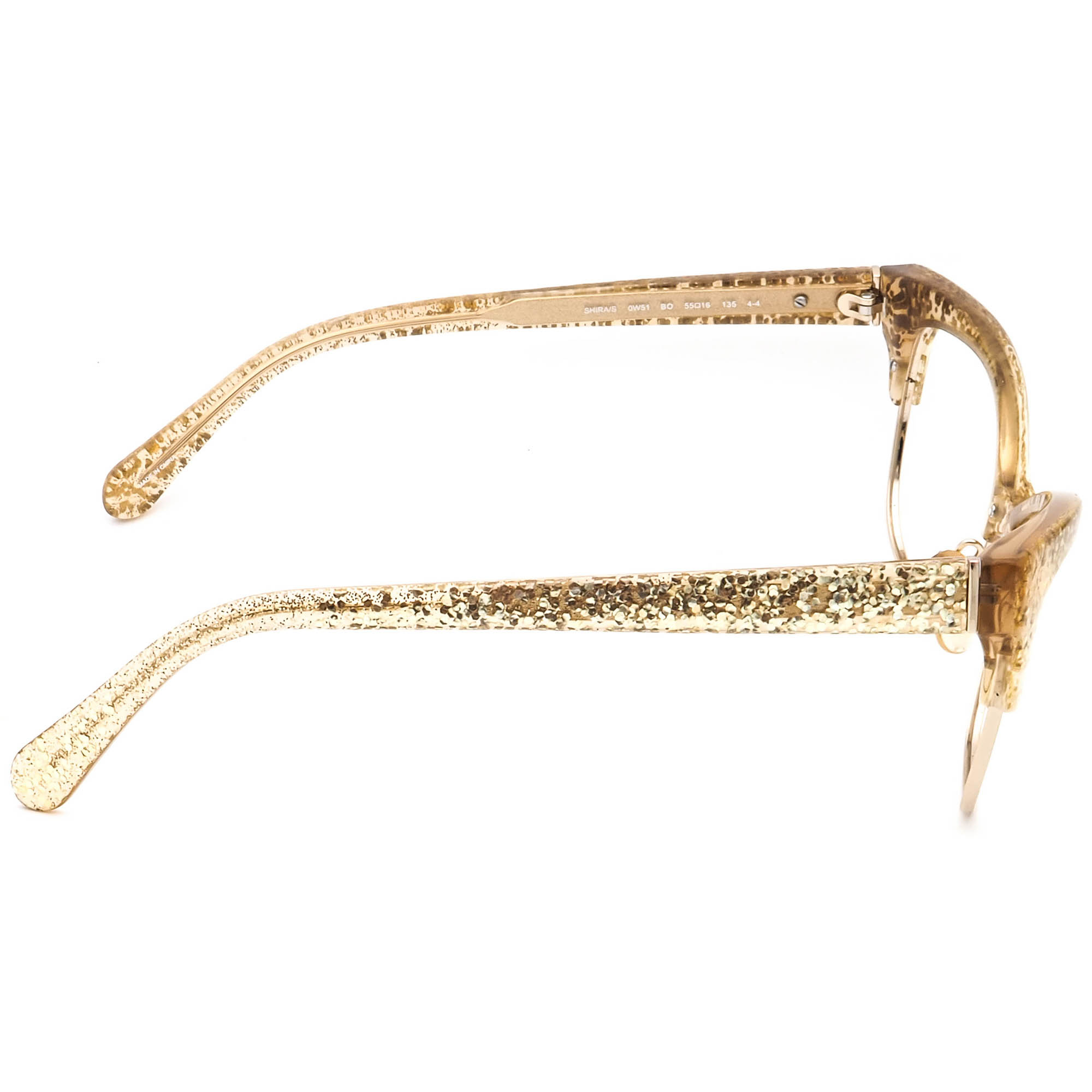 RARE kate spade Gold Glitter Lip-Shaped Sunglasses - Gold VINTAGE Kate Spade Women main image 2