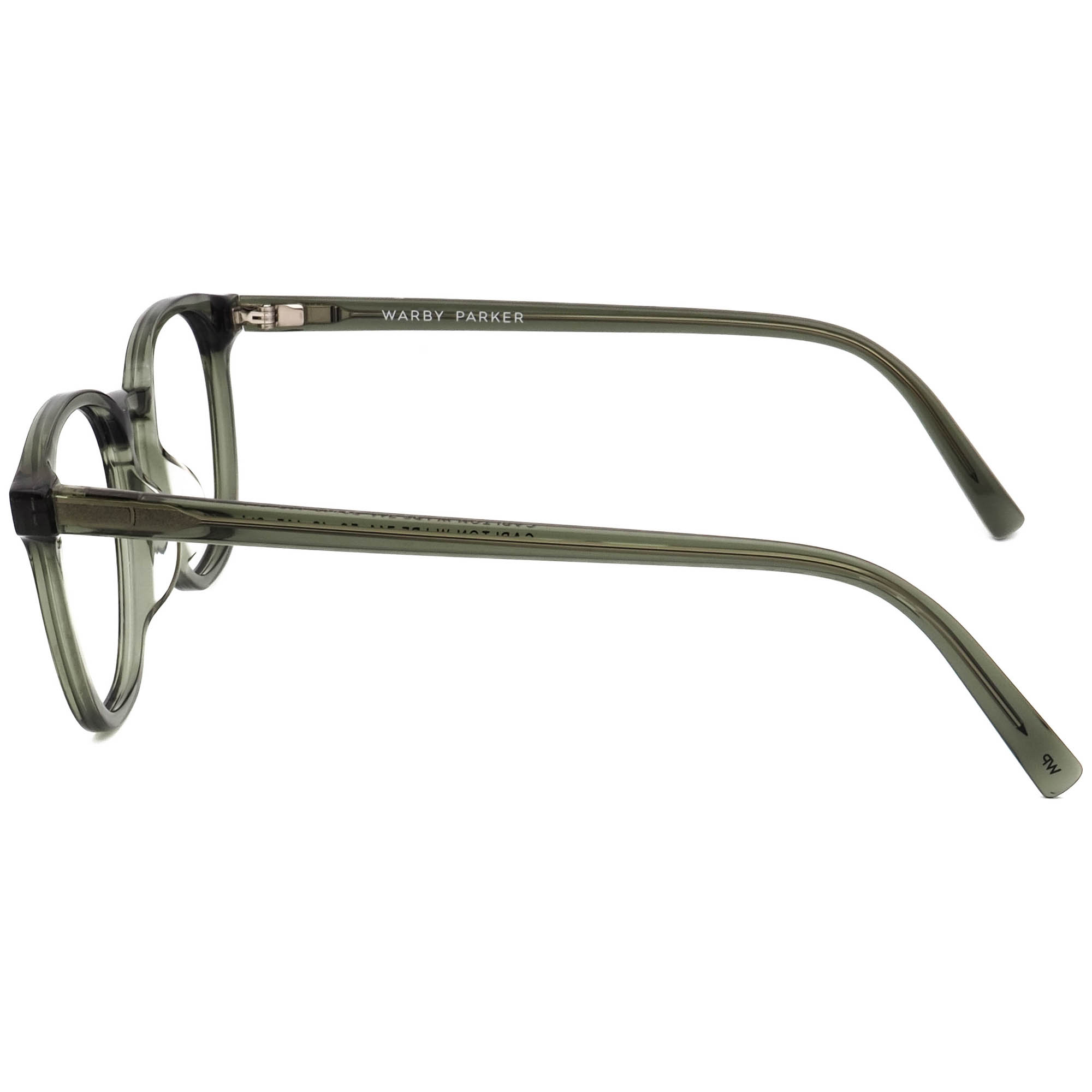 Warby Parker Eyeglasses Carlton W LBF 714 Seaweed Crystal  display picture 1