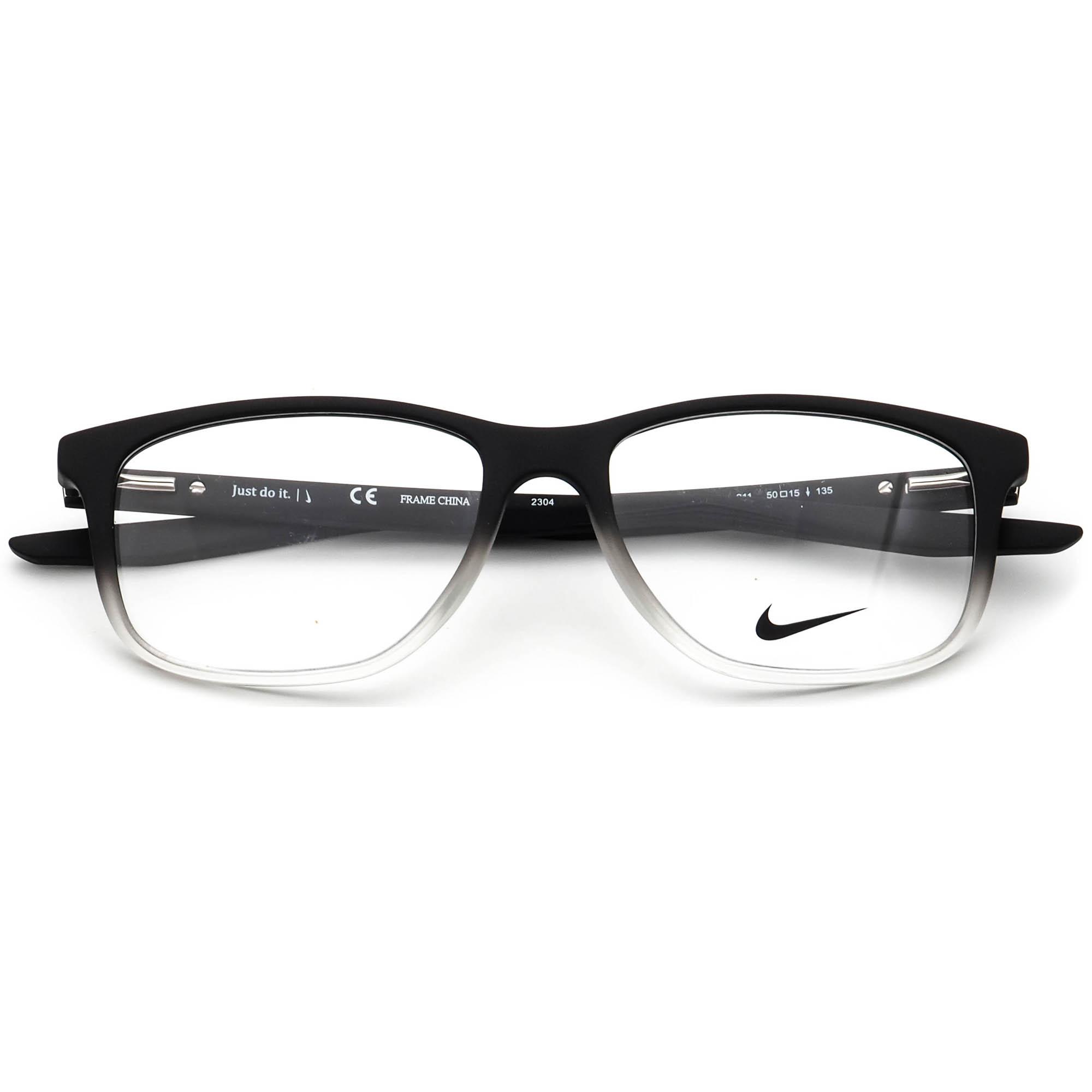 Nike 5019 Eyeglasses 011 Matte Black Fade 50mm 613wfIKGY0L.jpg_BO30,255,255,  main image 4