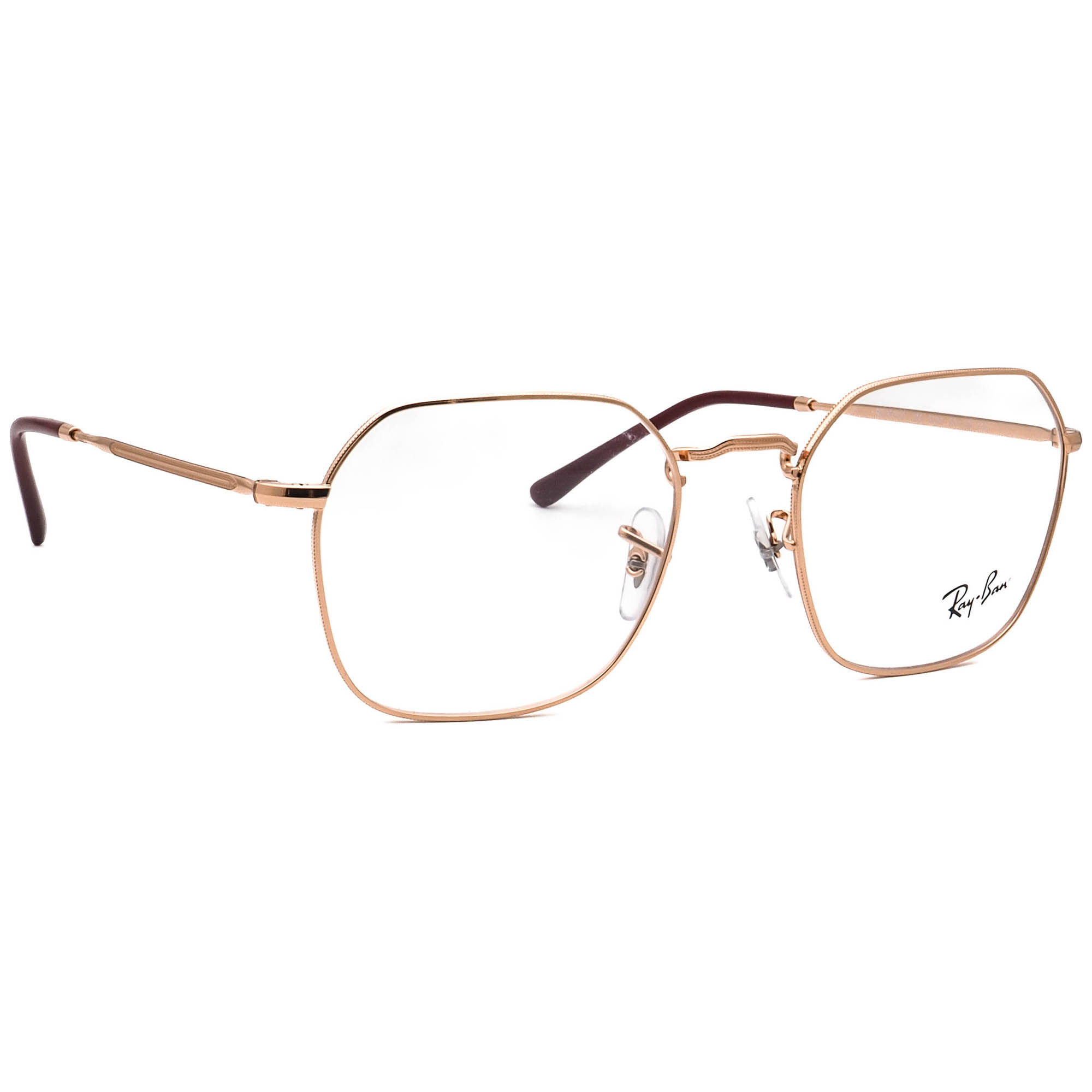 *REDHILL工房 Ray-Ban Eyeglasses RB 3694V Jim 3094 Rose Gold Square Metal
