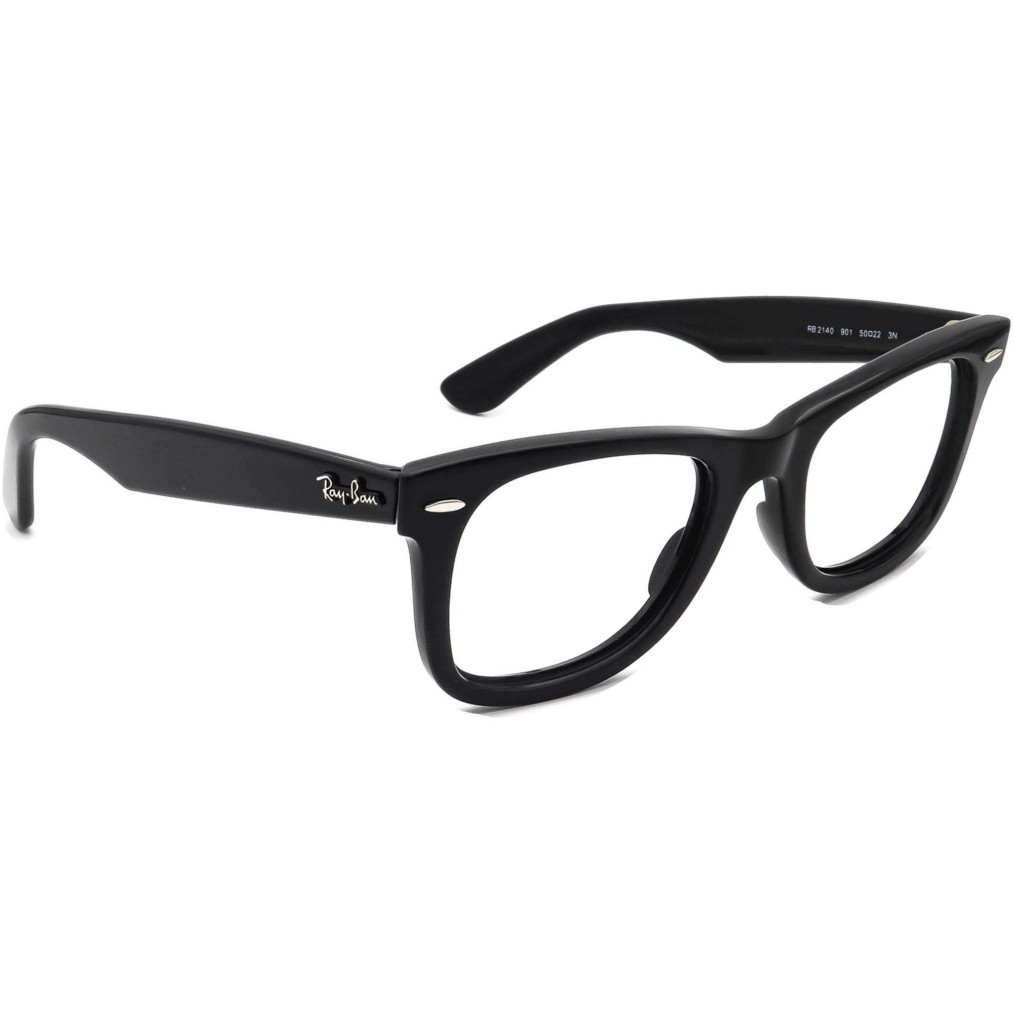 Ray-Ban Sunglasses RB 2140 901 The Original Wayfarer Black Italy